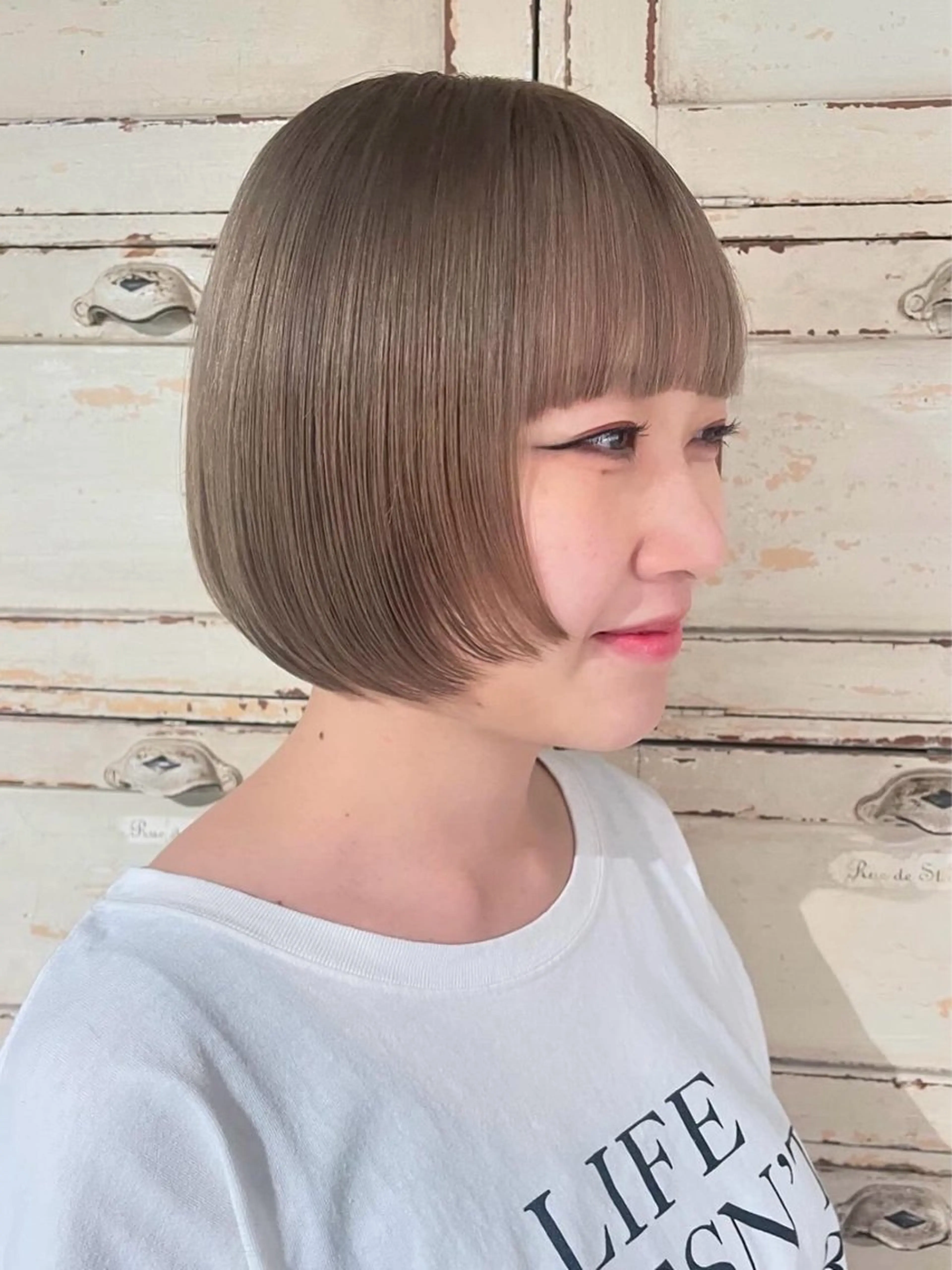 ショート カラー カット ヘアカラー RorriM所属・RorriM natsuのヘアスタイル