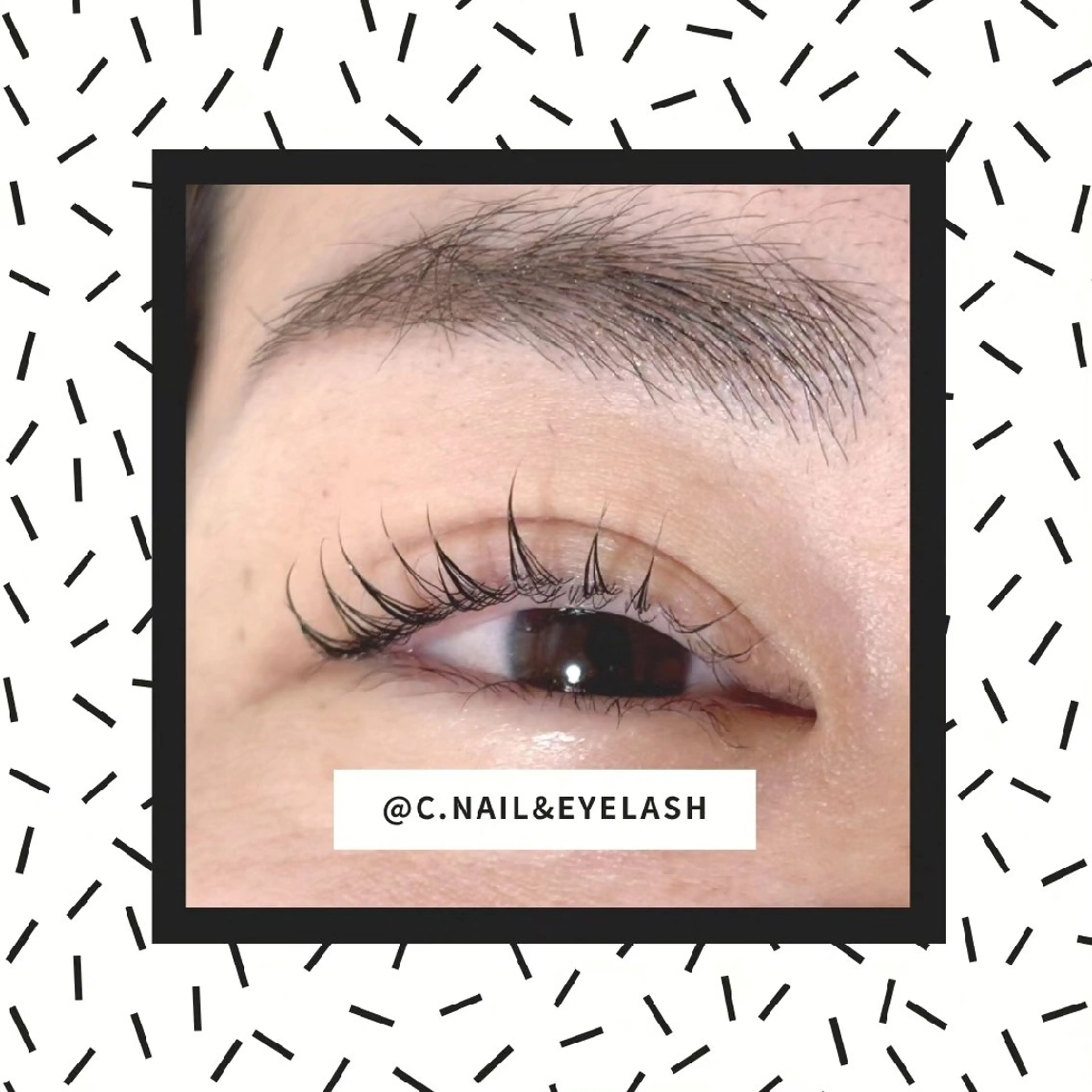 マツエク・マツパ マツパ C.Nail&EYE 　chiharuのマツエク・マツパデザイン
