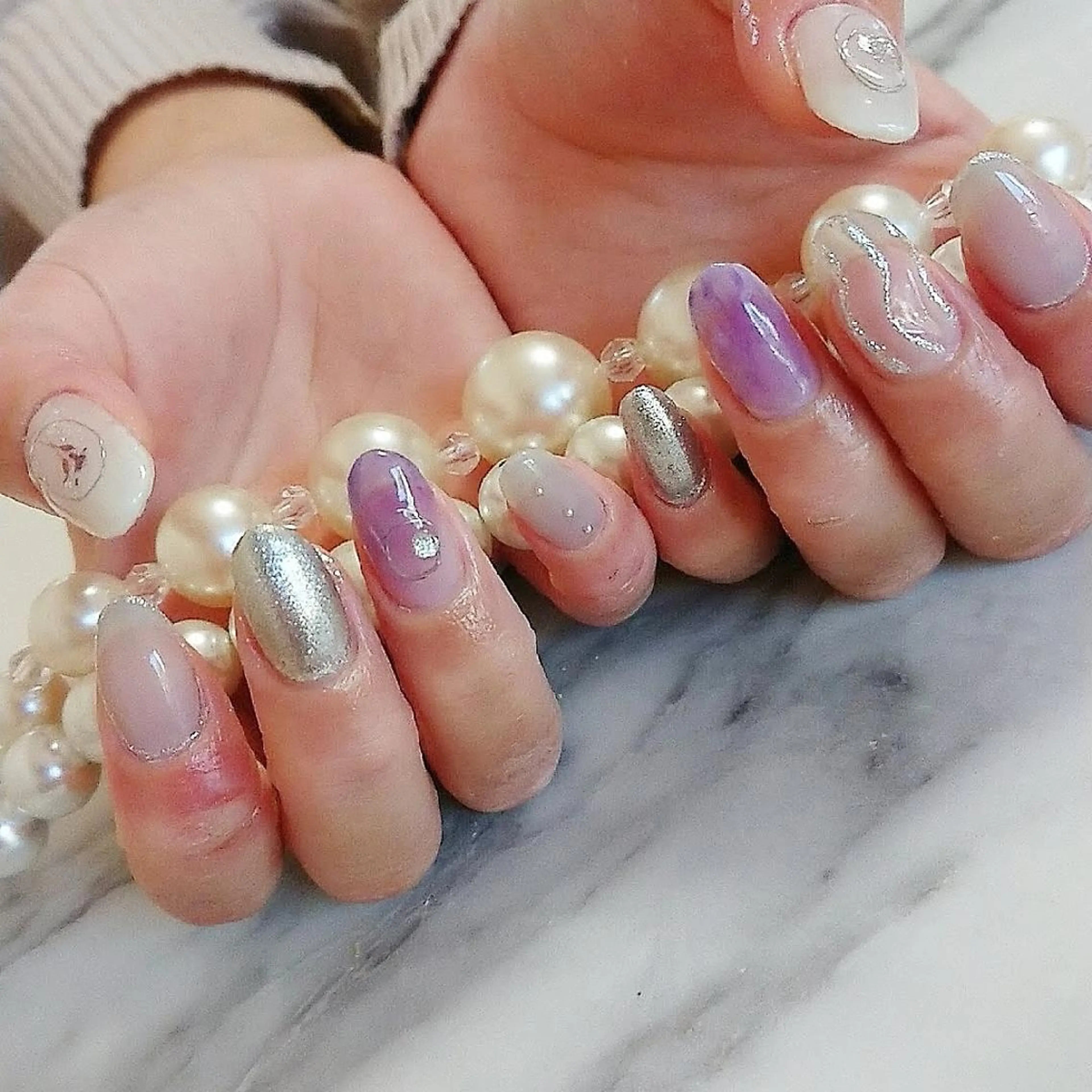 ネイル ニュアンスネイル ハンドネイル MANA MANAのネイルデザイン