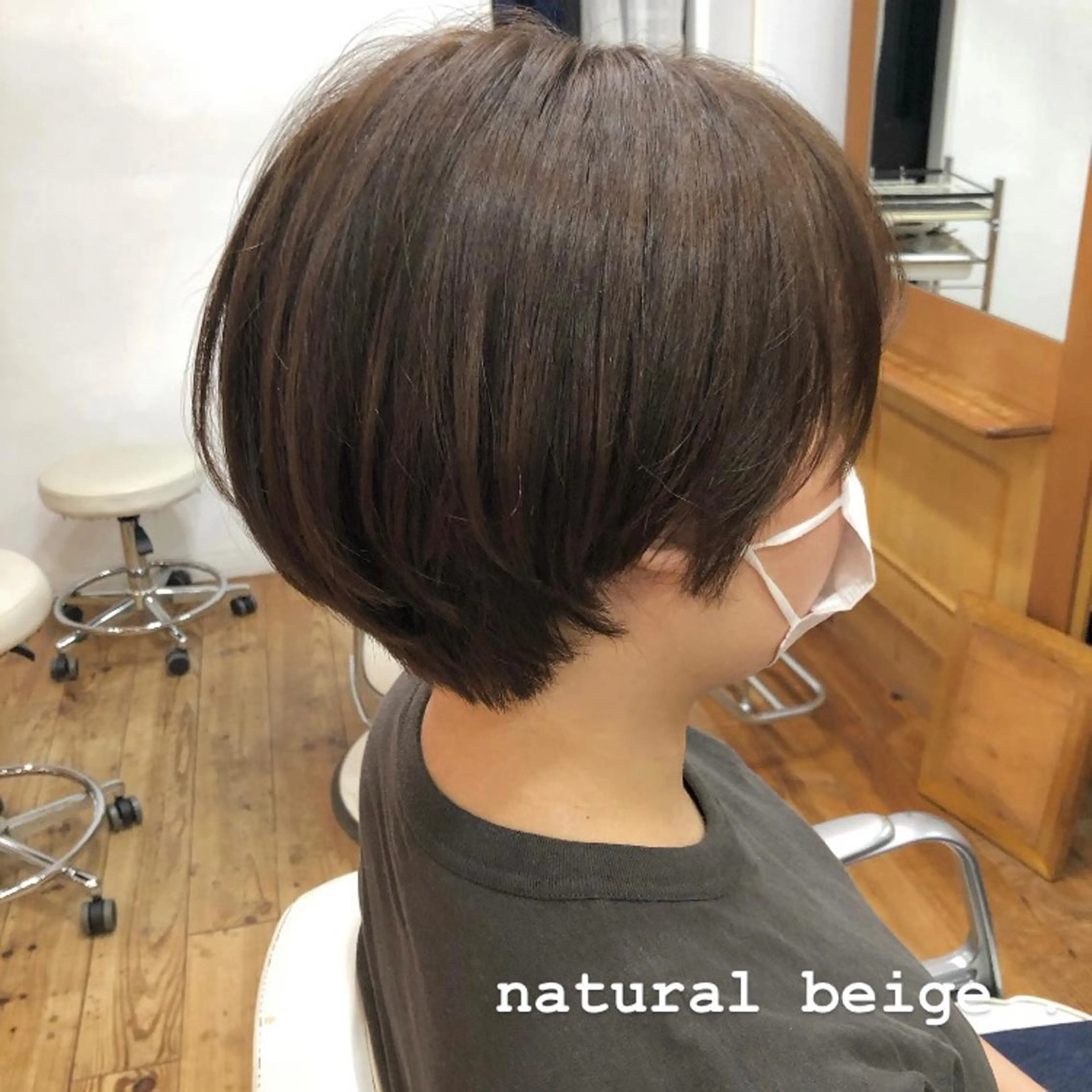 ミディアム カラー パーマ ヘアアレンジ ネイル マツエク・マツパ ベージュカラー トレンド眉🌈✨ arisaの眉毛・アイブロウイメージ