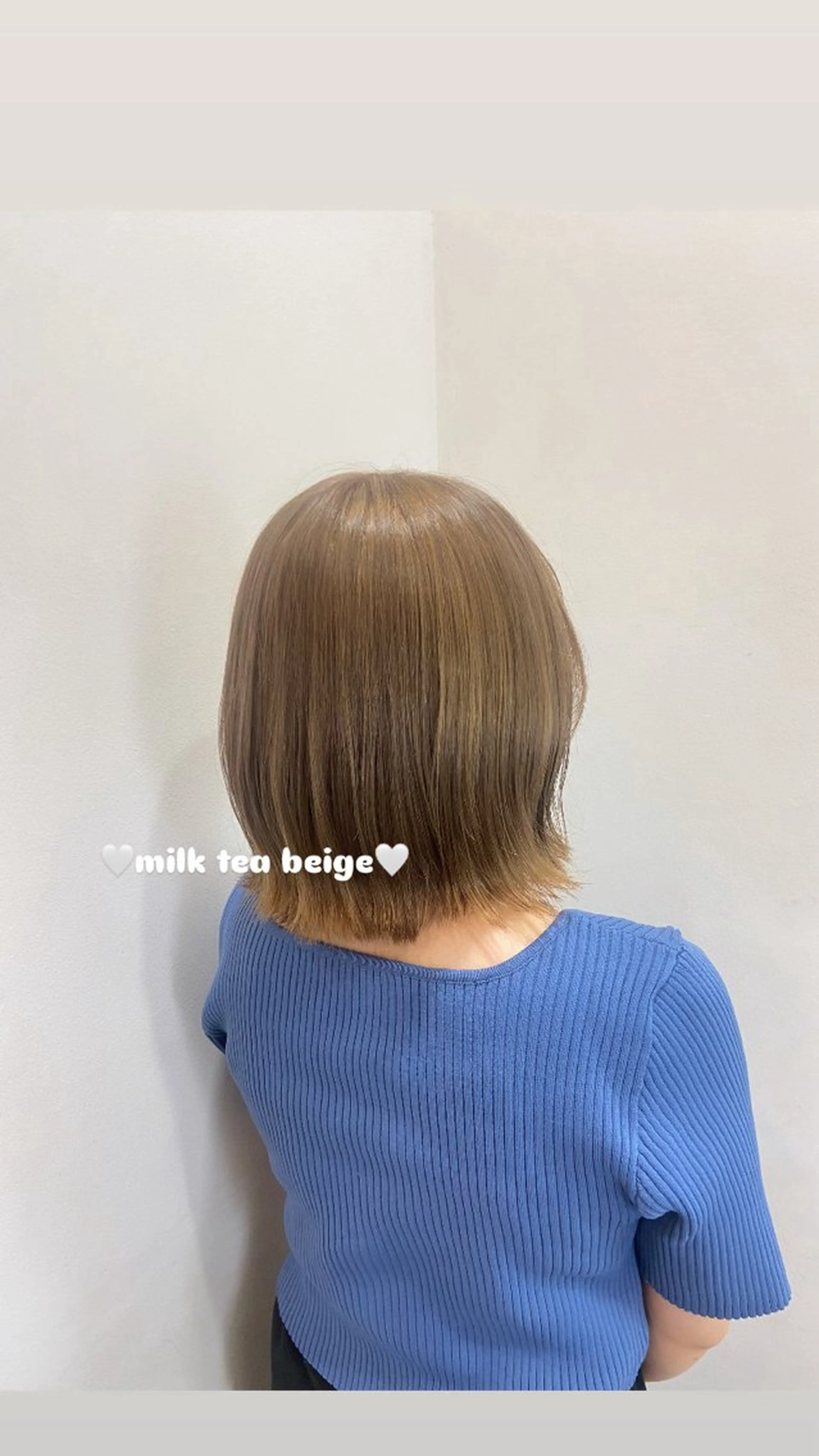 ショート 🎀透明感カラー 🐈ナズナのヘアスタイル