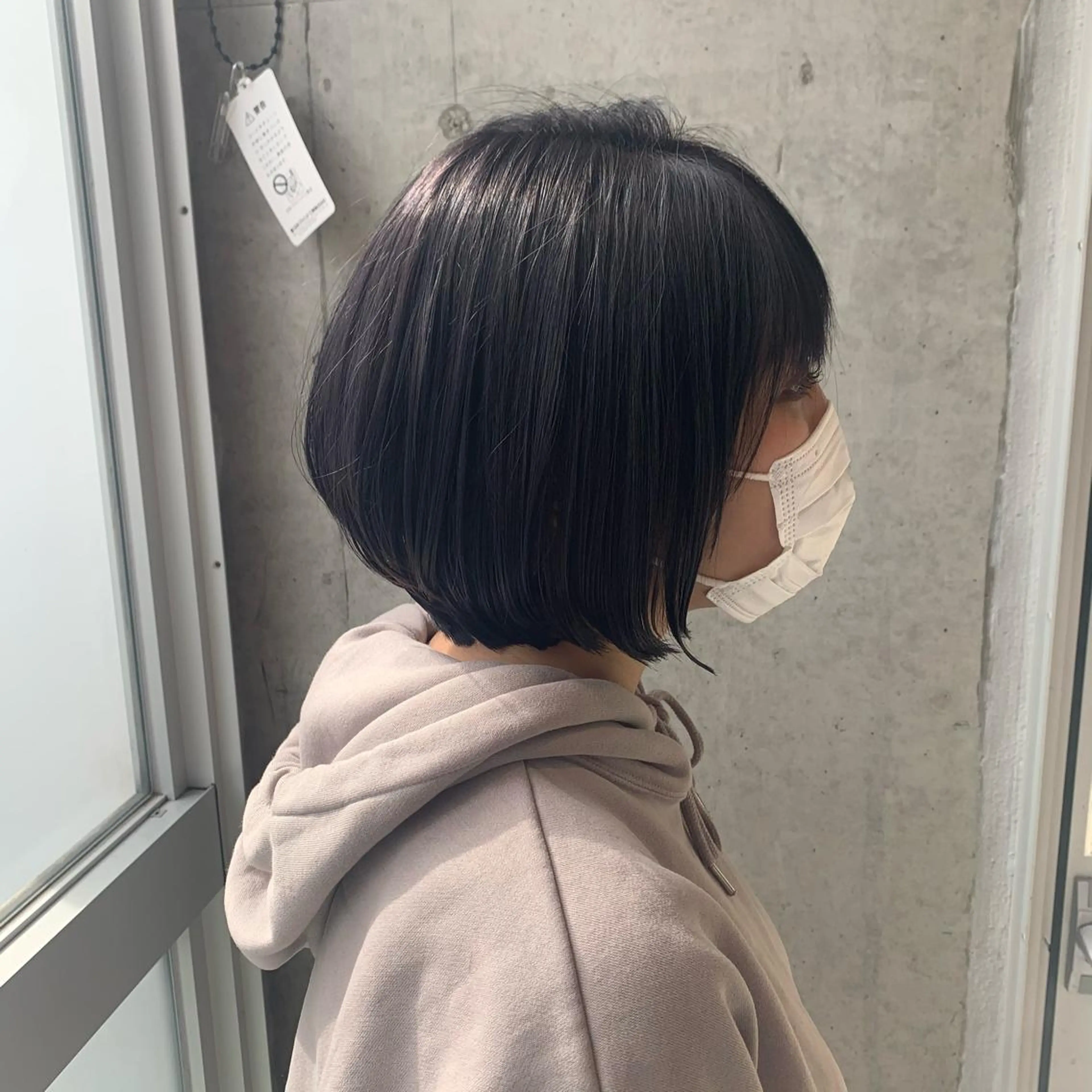ショート hoNua. 栄/透明感カラーのヘアスタイル
