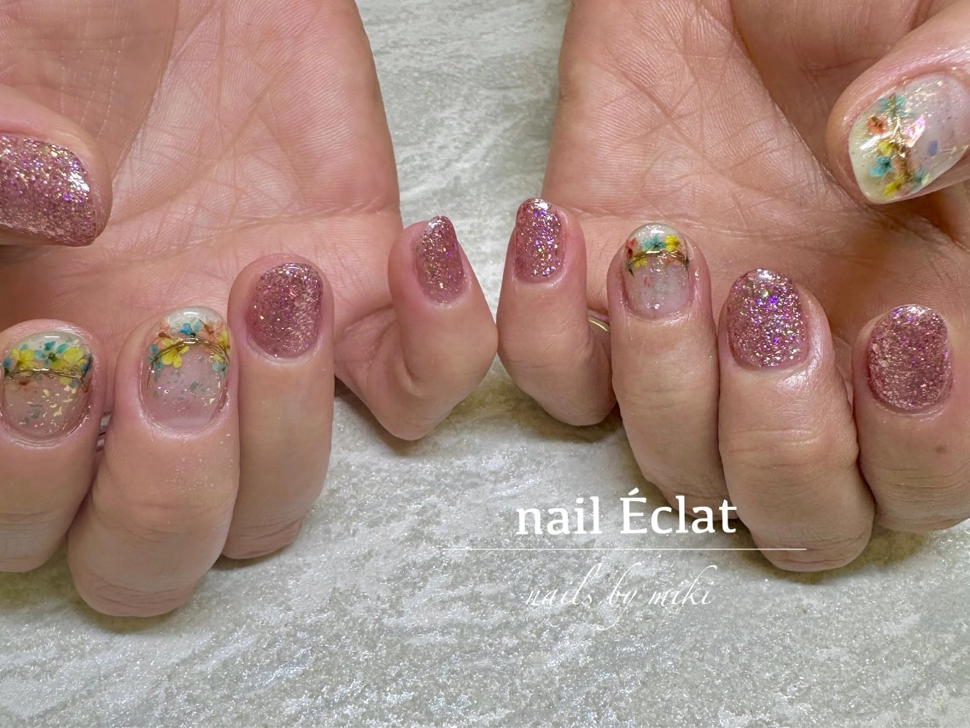 ネイル nail Eclat所属・志賀野 美喜のネイルデザイン