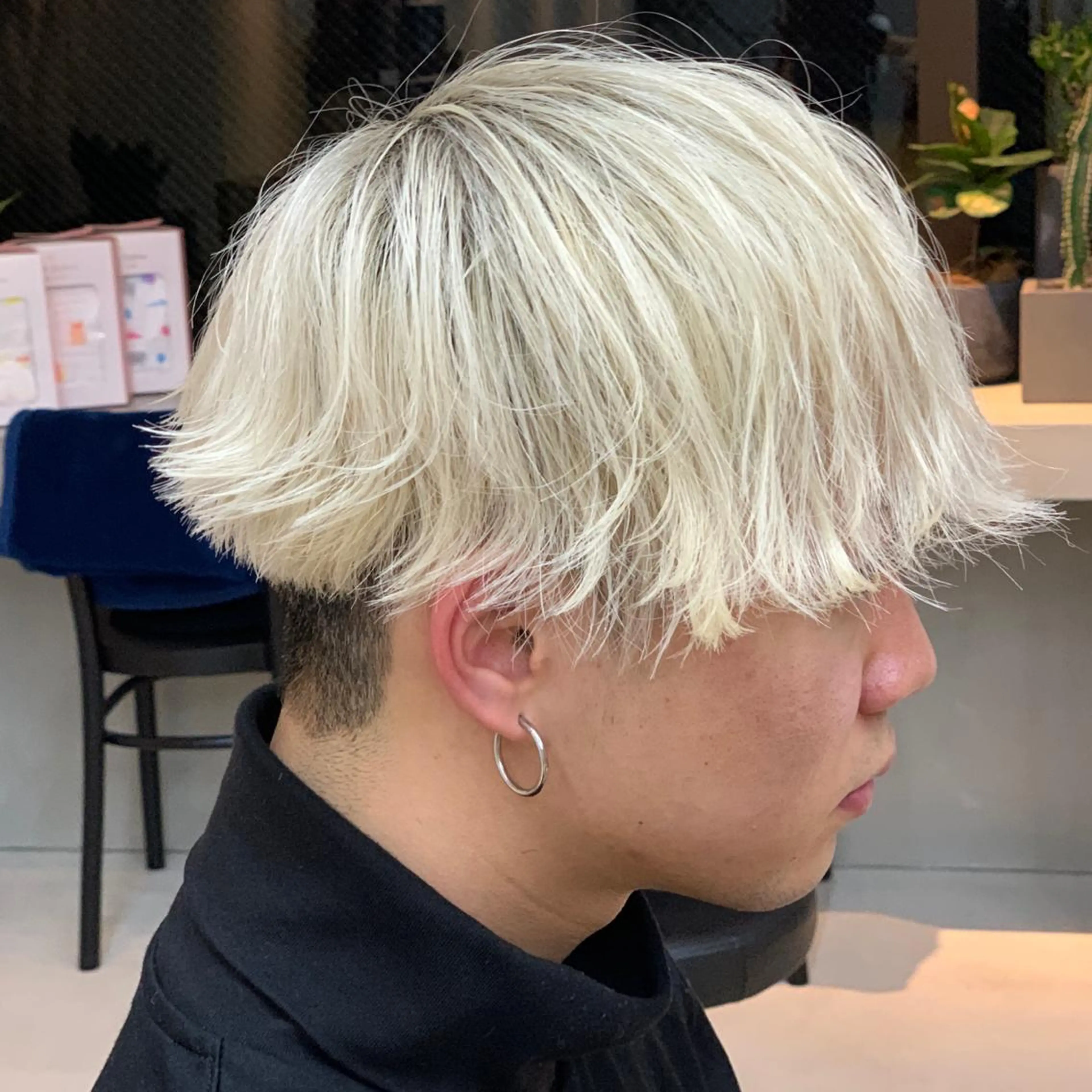 ショート カラー メンズ mee.urawa所属・似合わせショート×透 明感/やじまたかしのヘアスタイル