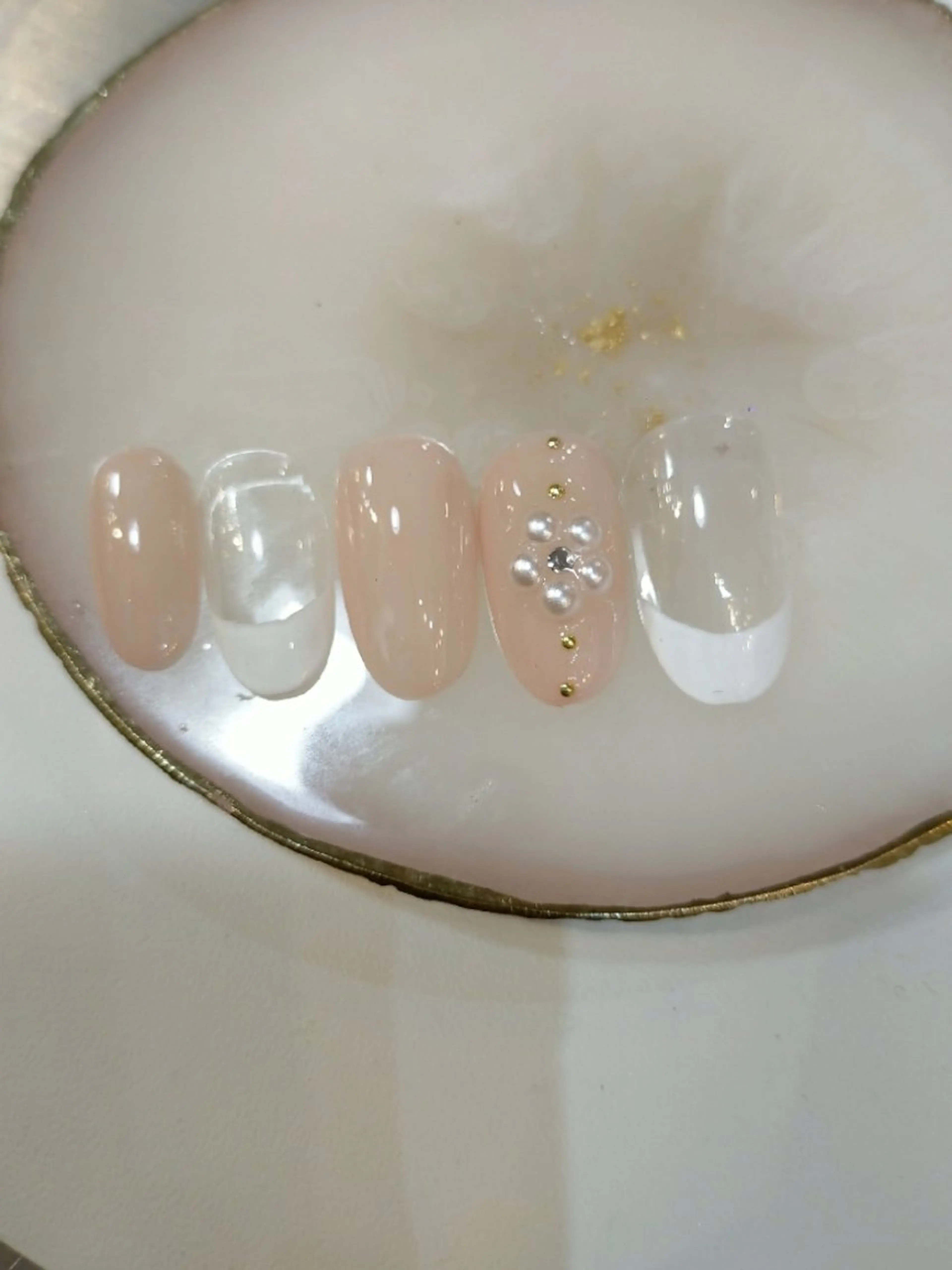 ネイル オフィスネイル ハンドネイル MAHALO NAIlのネイルデザイン