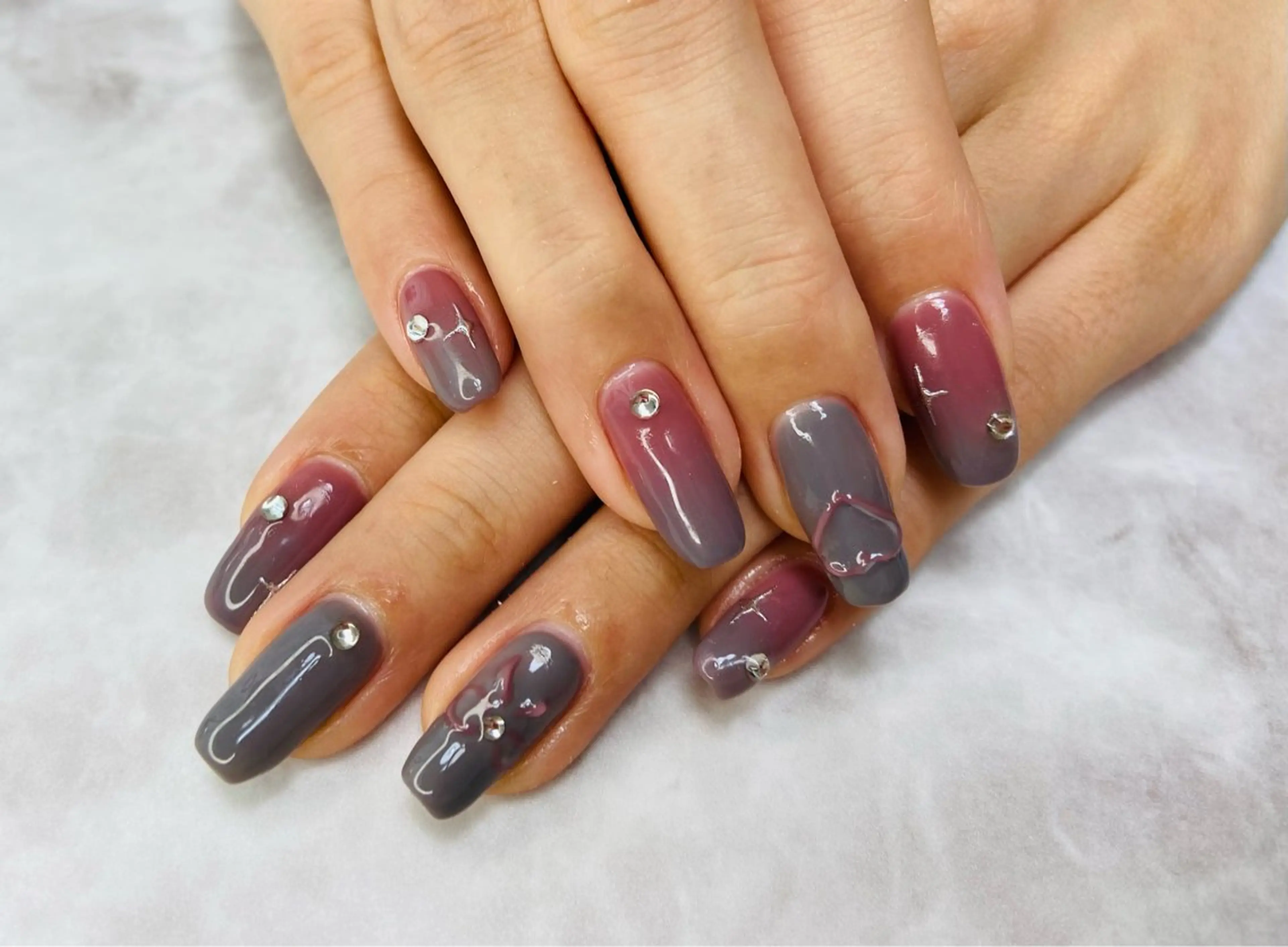 ネイル A-nail あずさ　閉店のネイルデザイン