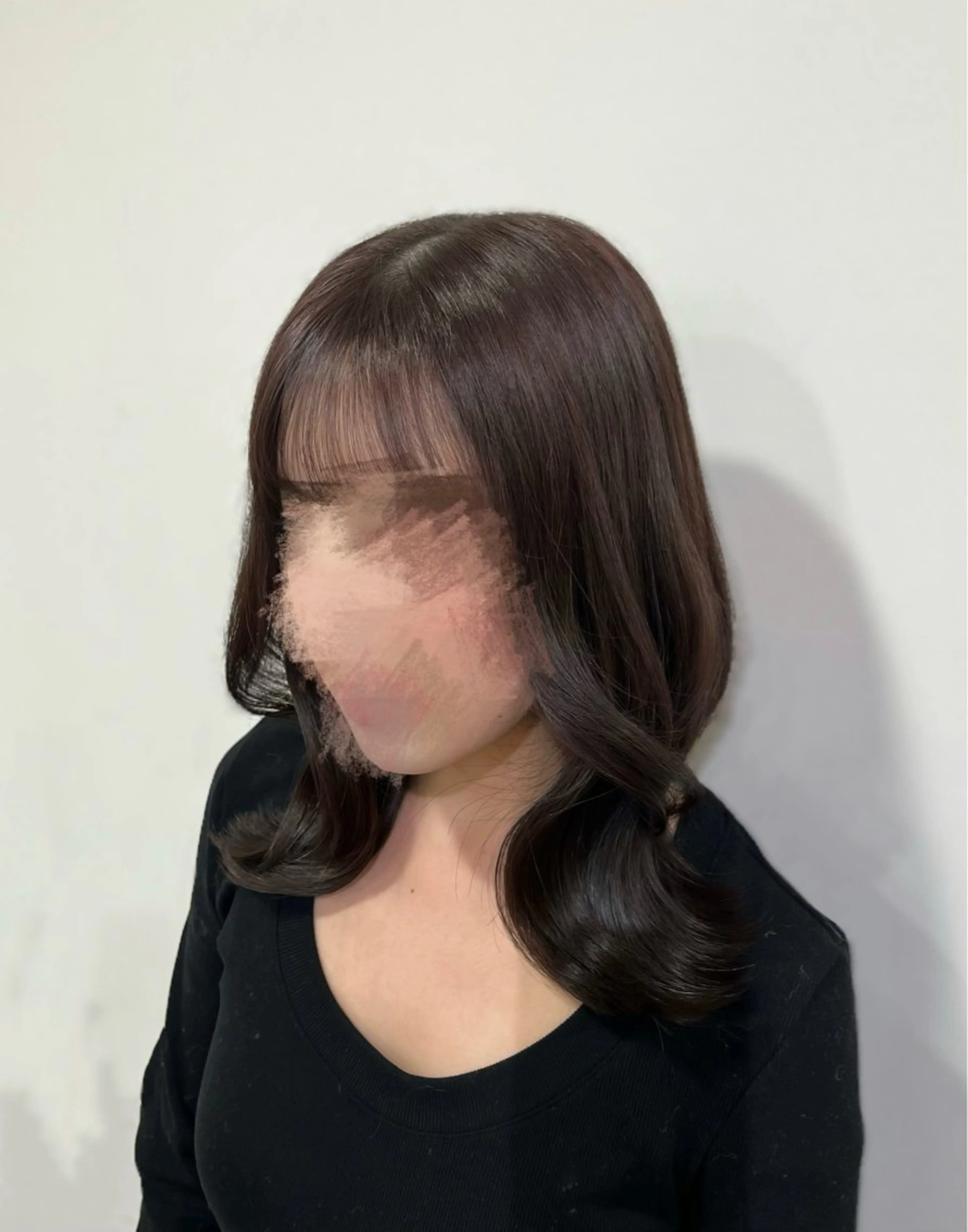 ミディアム カラー ブラウンカラー オリーブブラウン ヘアカラー ヴェリーテ所属・🎀仙台/ワンカラー /ありさ🎀のヘアスタイル