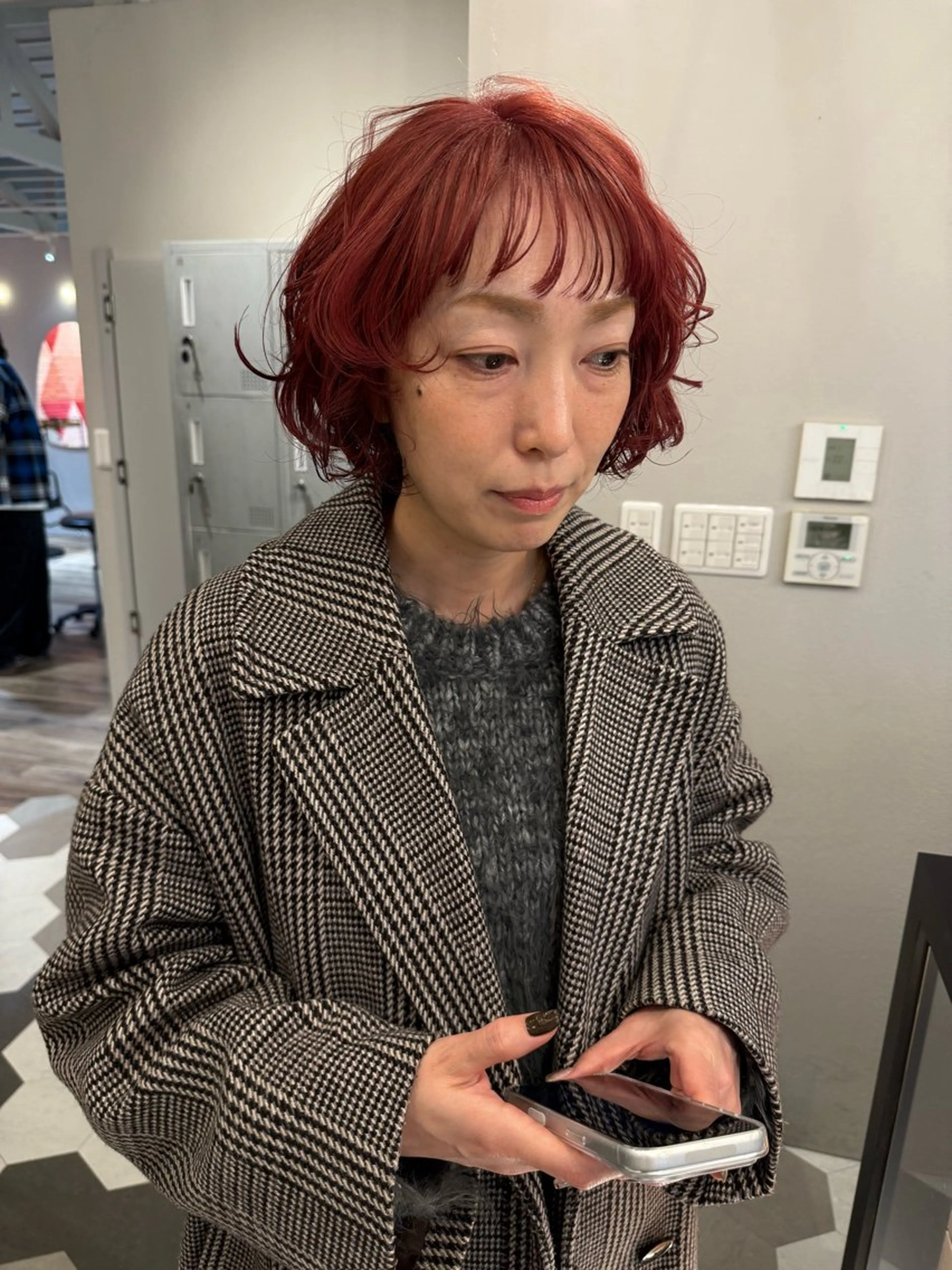 ショート カラー ヘアカラー ブリーチ/アレンジ 天満/chihiroのヘアスタイル