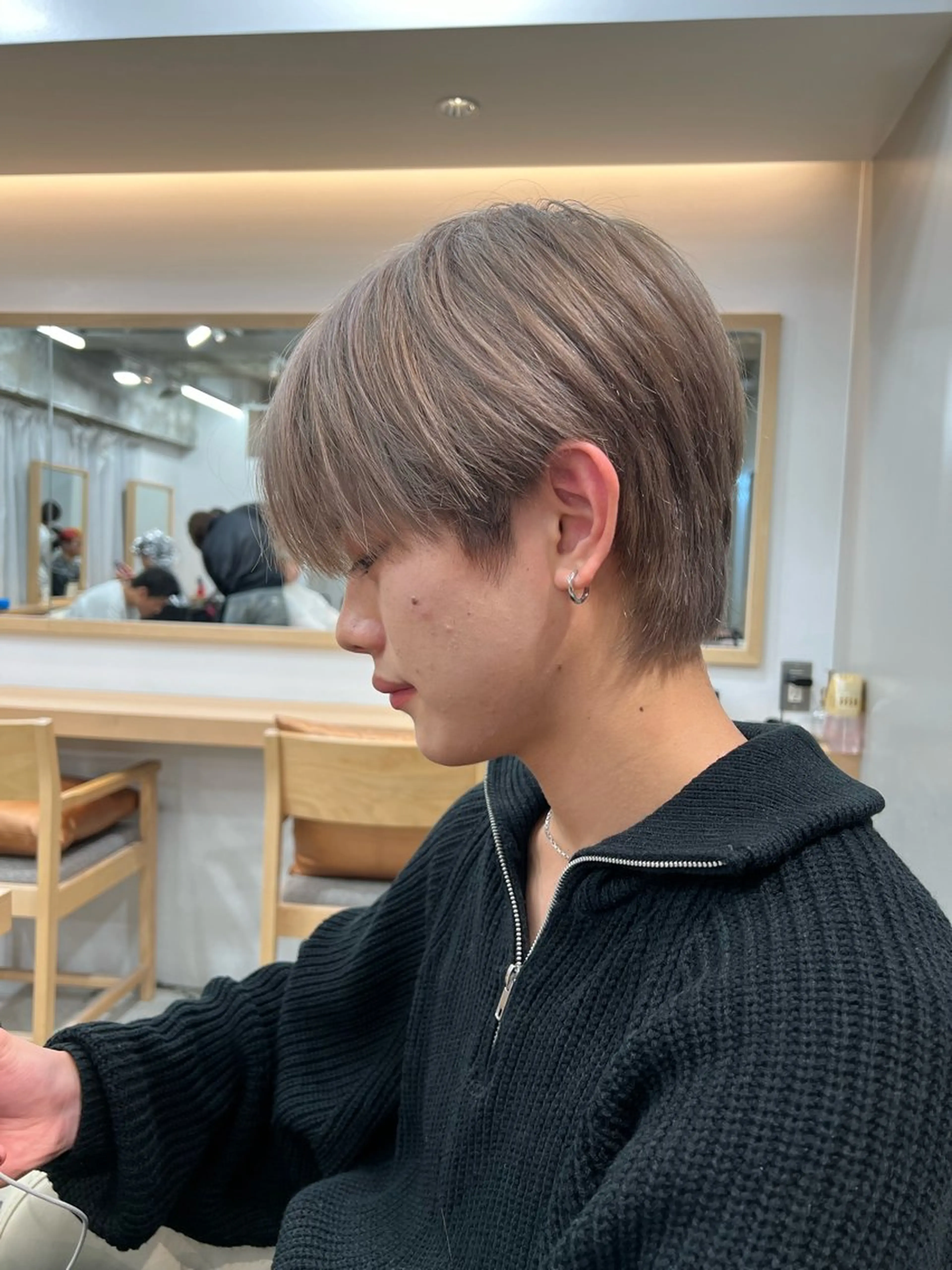 カラー メンズ ヘアカラー ヘアセット メンズ特化美容師 TOMOKIのヘアスタイル