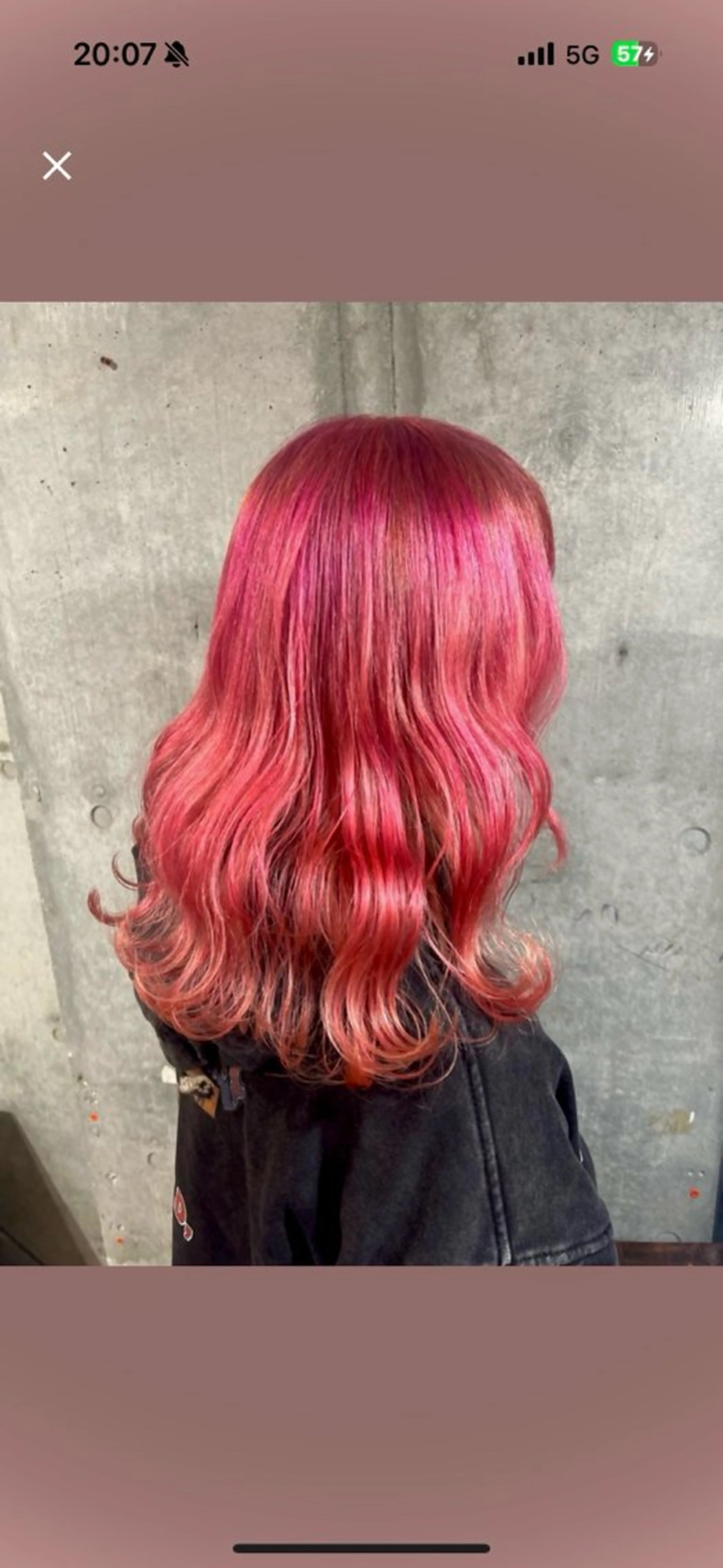 ミディアム カラー ブリーチ ピンクカラー ヘアカラー ドアベルヘアリビング所属・モデル募集中 🎗️🫧加藤志保のヘアスタイル