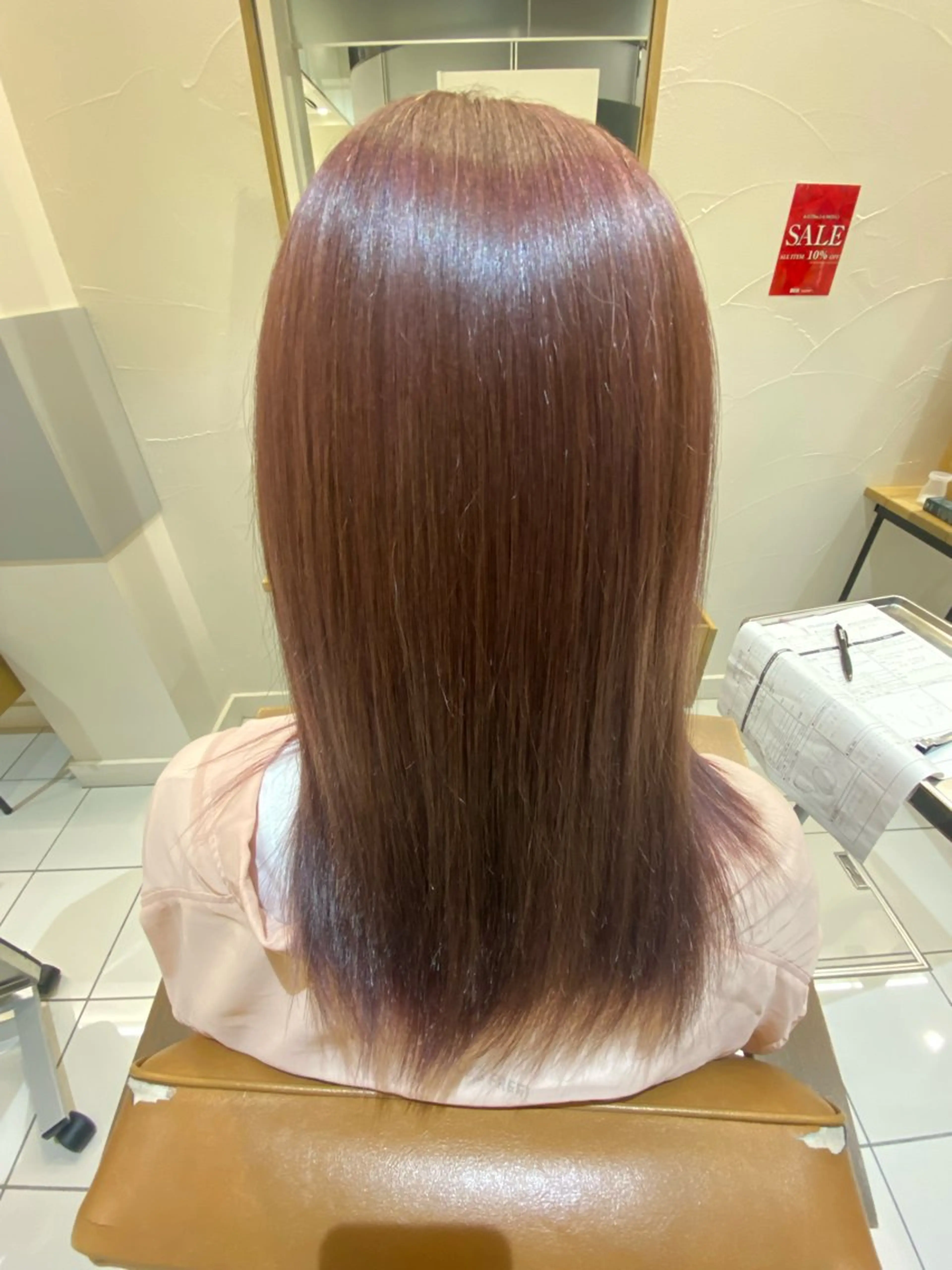 セミロング カラー ヘアカラー ◽️Daiki／ 髪質再生◽️のヘアスタイル