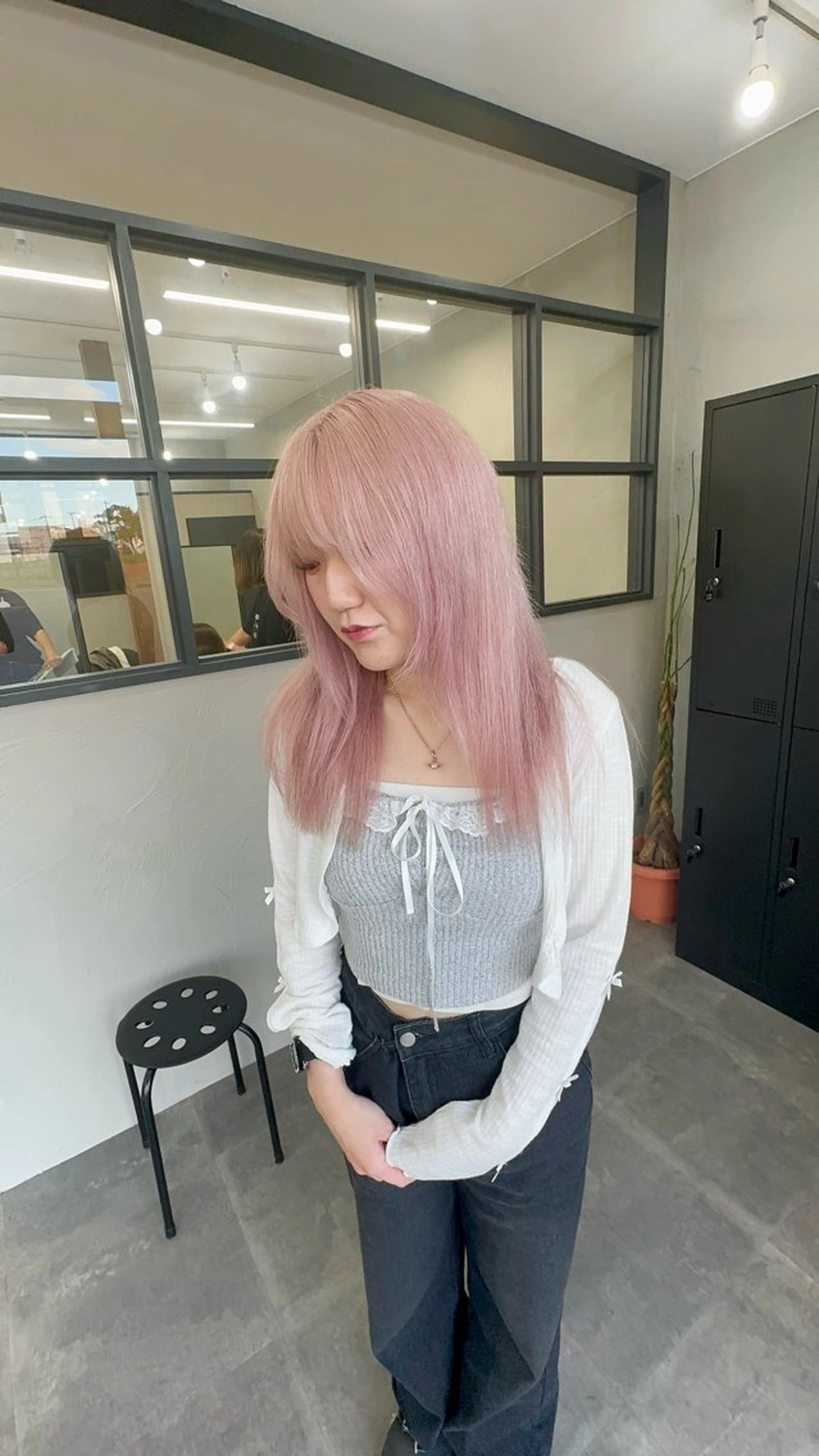 ロング ヘアカラー KAITO 函館宮前町のヘアスタイル