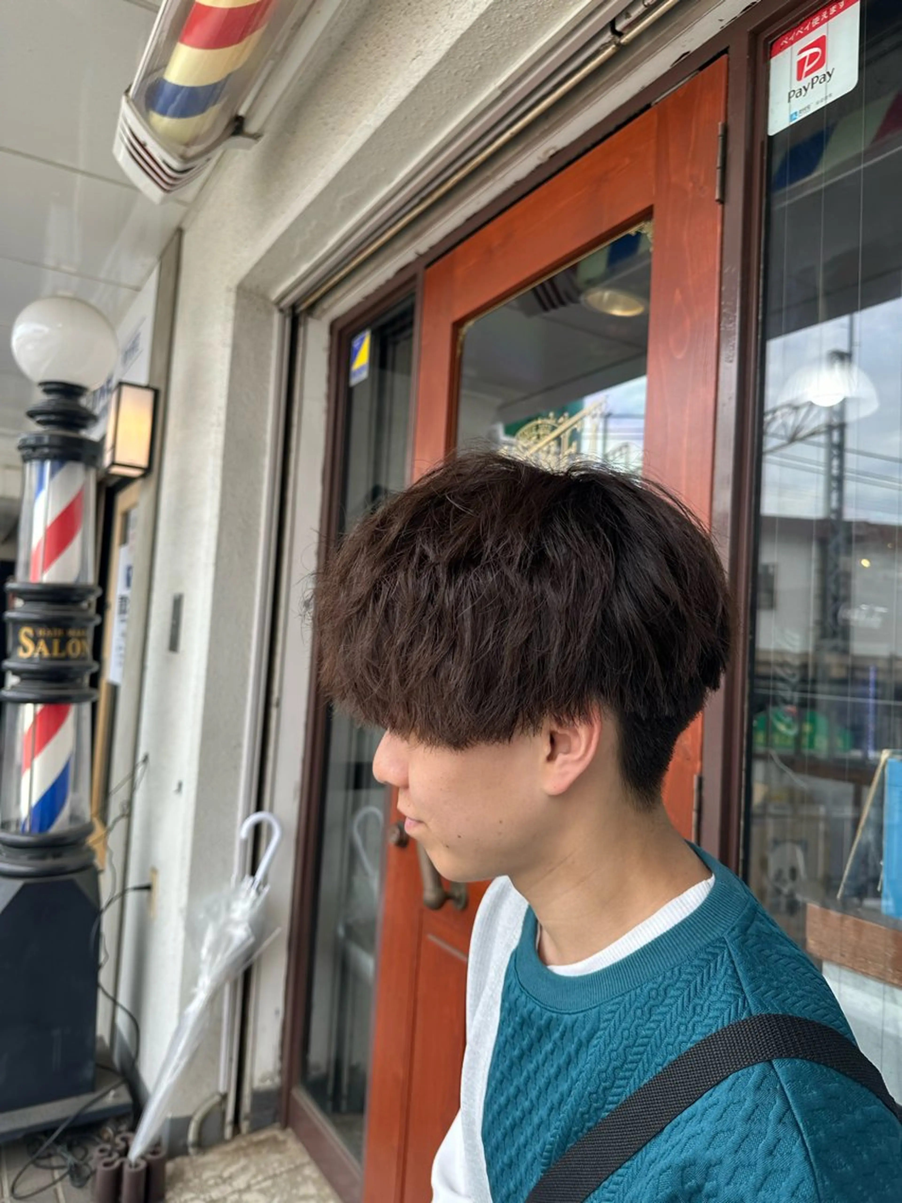 ミディアム メンズ Barber Tribe所属・メンズショート/ フェード/超駅近のヘアスタイル