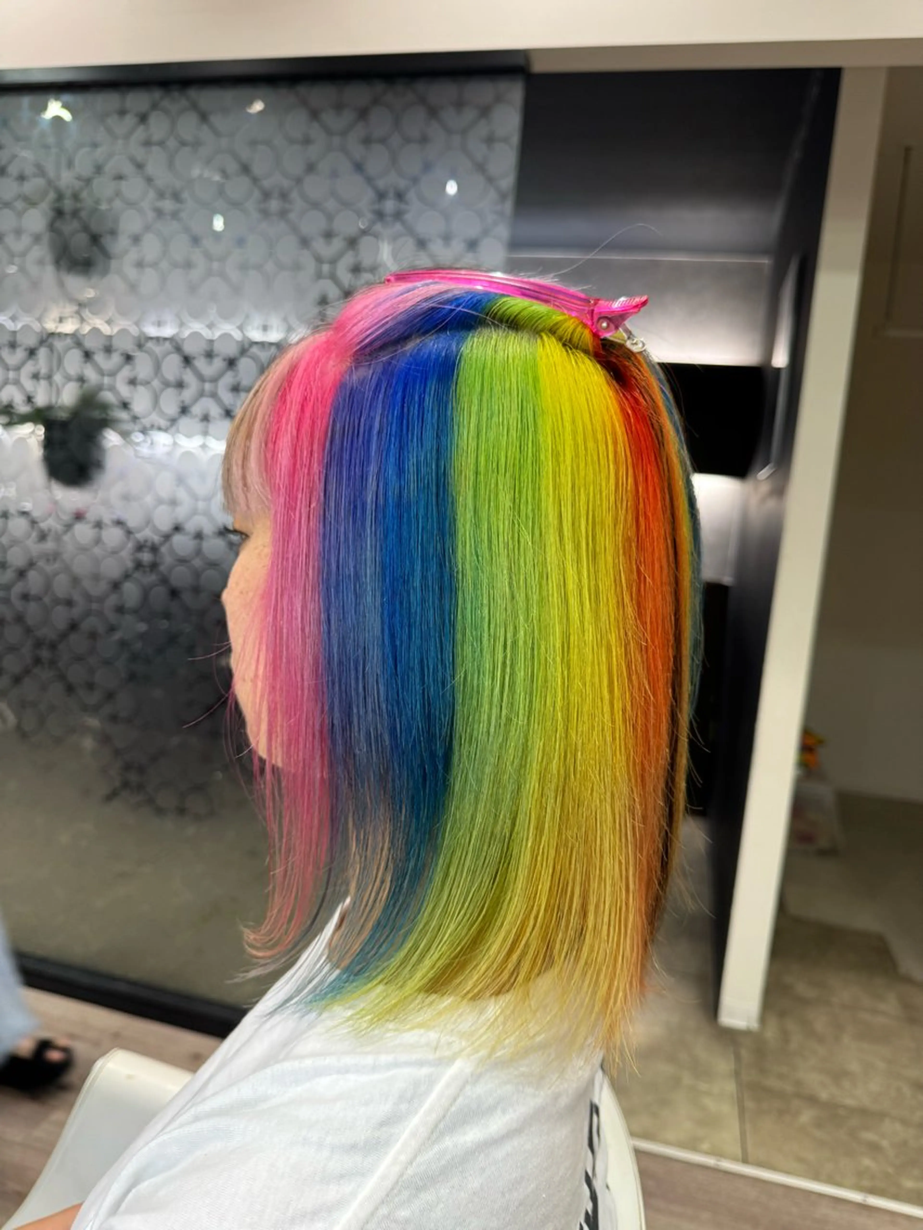 カラー ヘアカラー 小川 愛遥のヘアスタイル