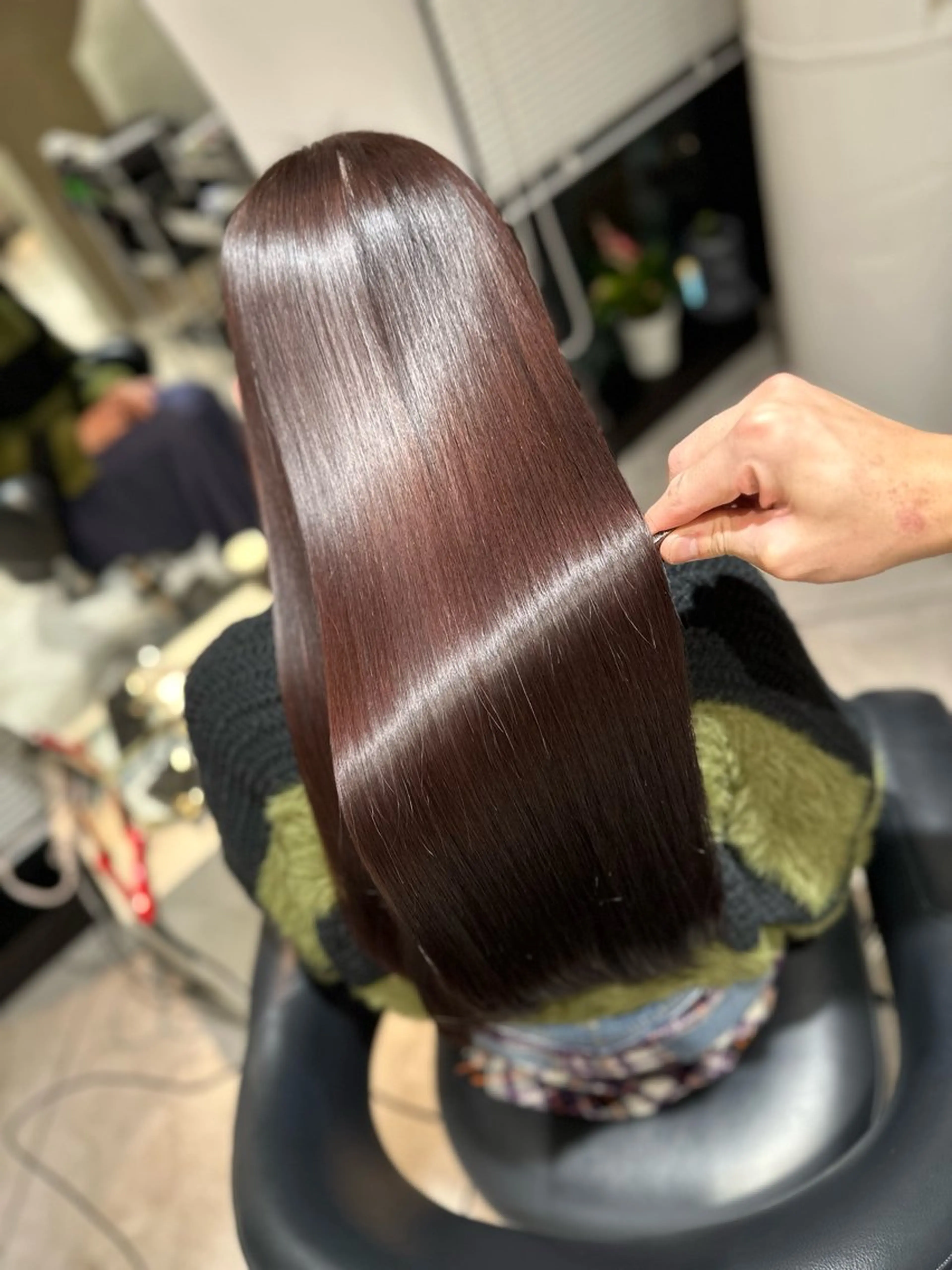 ロング パーマ ヘアカラー トリートメント 艶髪🫧美髪特化 関口太郎のヘアスタイル