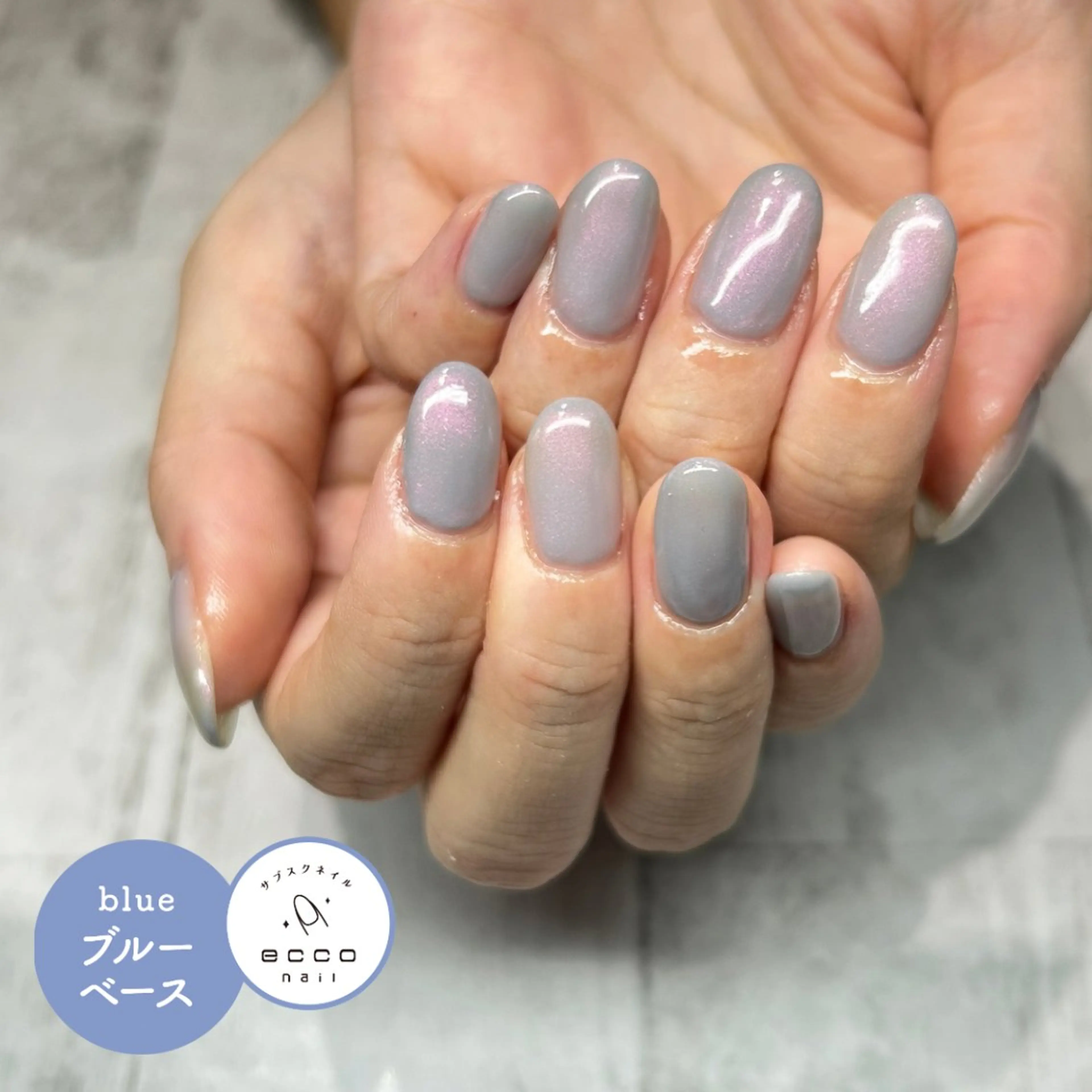 ネイル 🌷サブスクecco nail 結萌 🌷のネイルデザイン