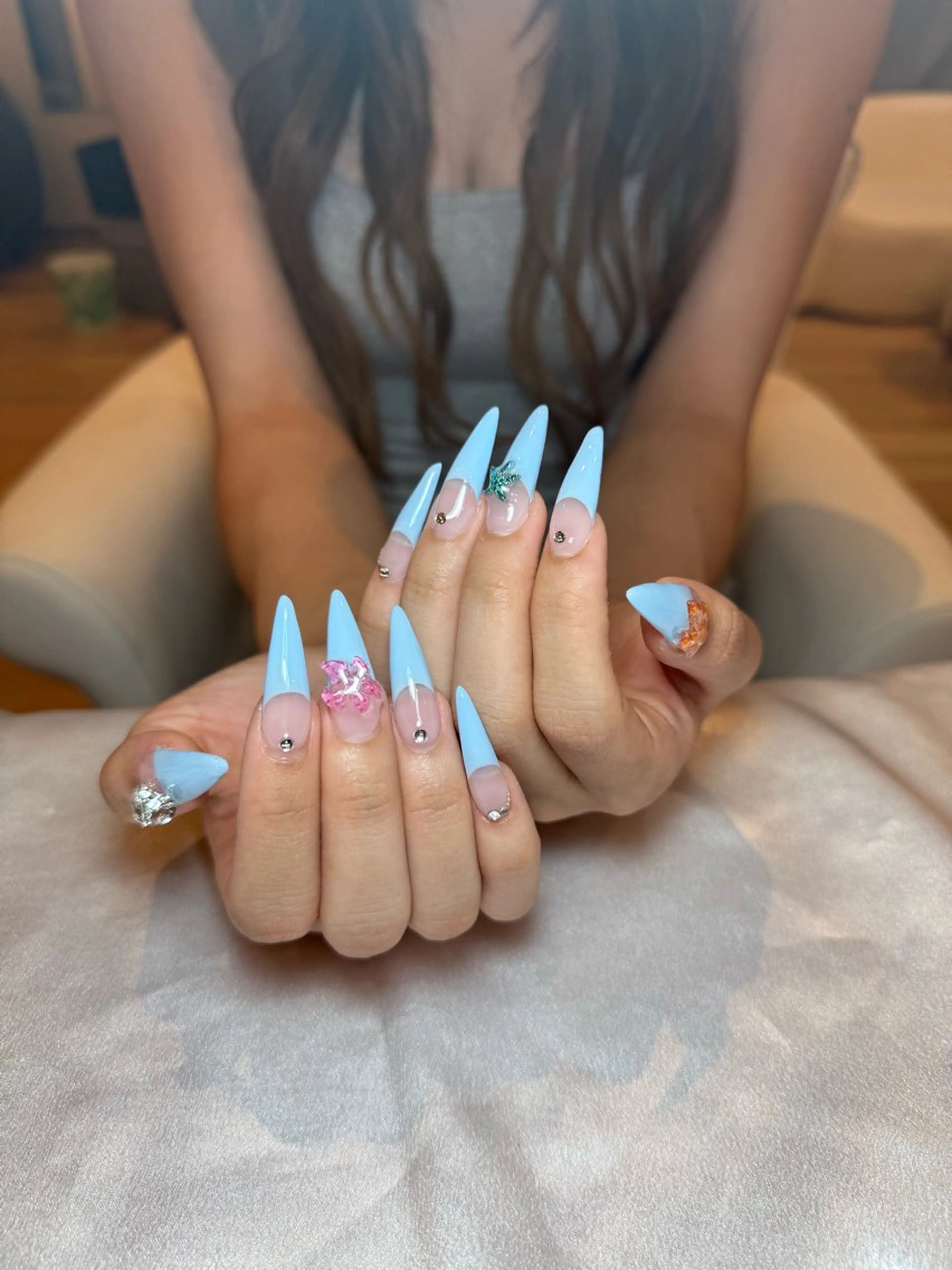 ネイル ジェルネイル ネイルチップ Queen Nail Salon所属・Vuong Ngoc Quynhのネイルデザイン