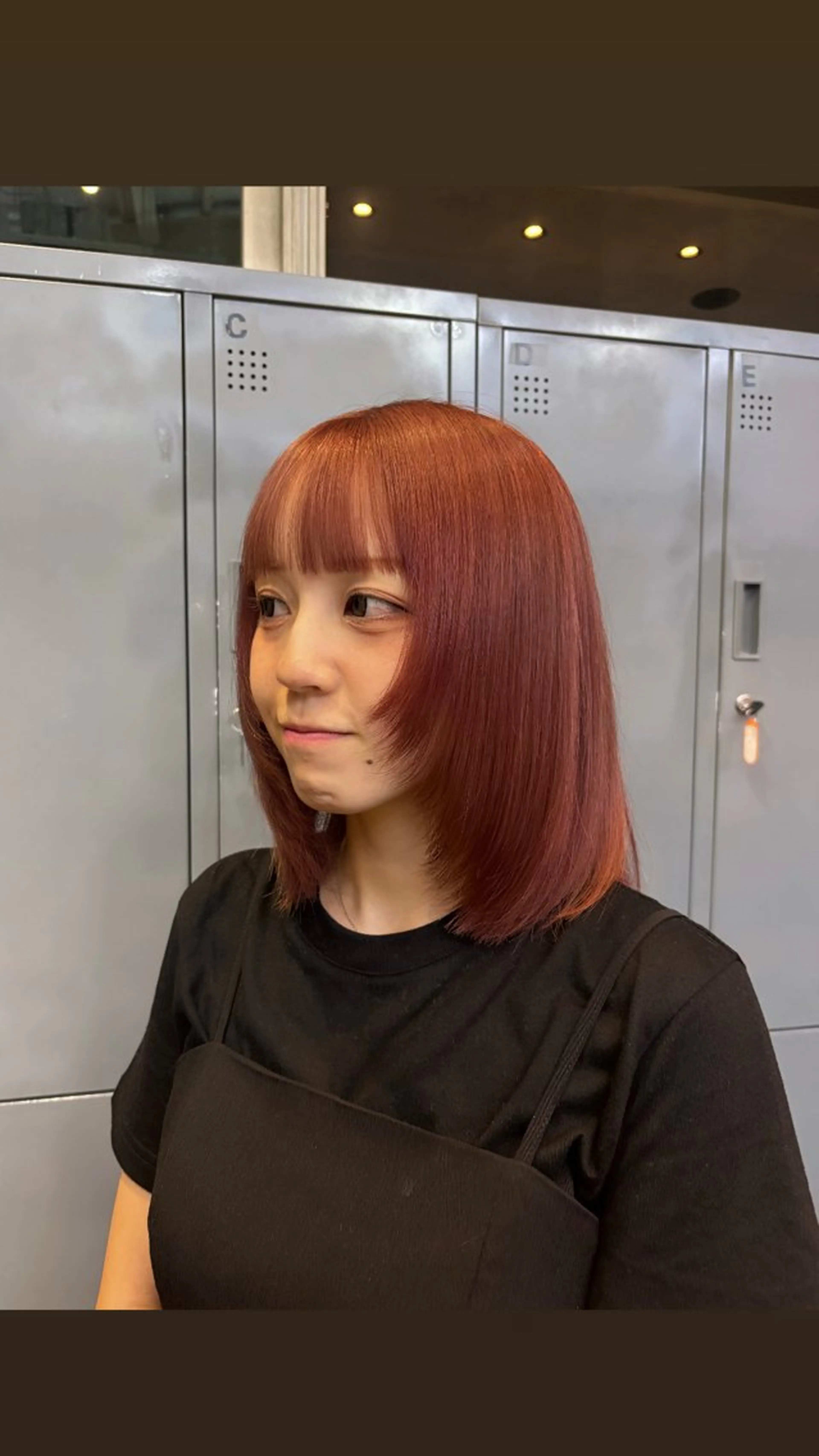 ミディアム カット ヘアカラー ☘️かわいいハイトー ン☘️nonokaのヘアスタイル