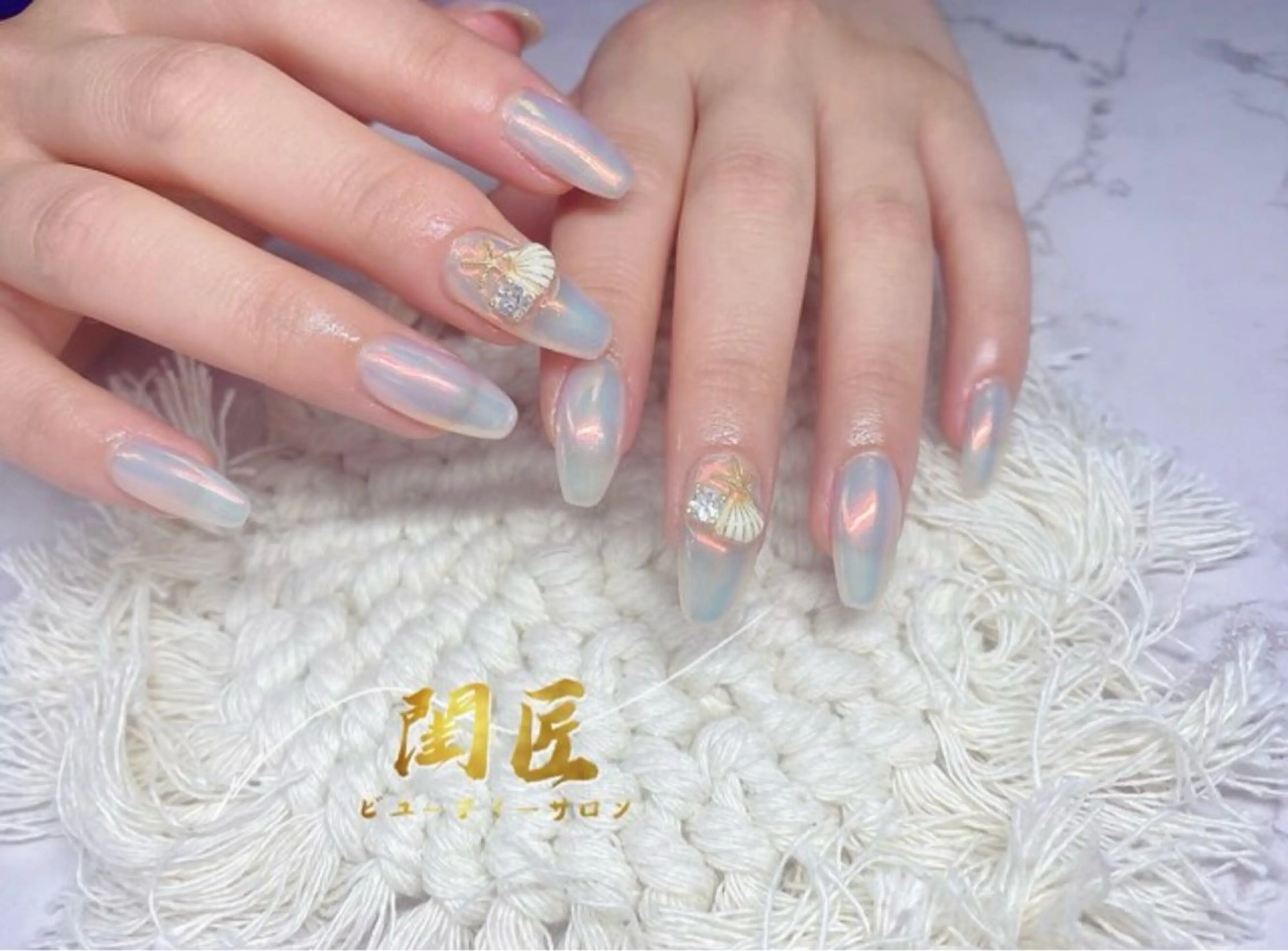 ミラーorオーロラネイル💅ワンカラー¥5980の写真