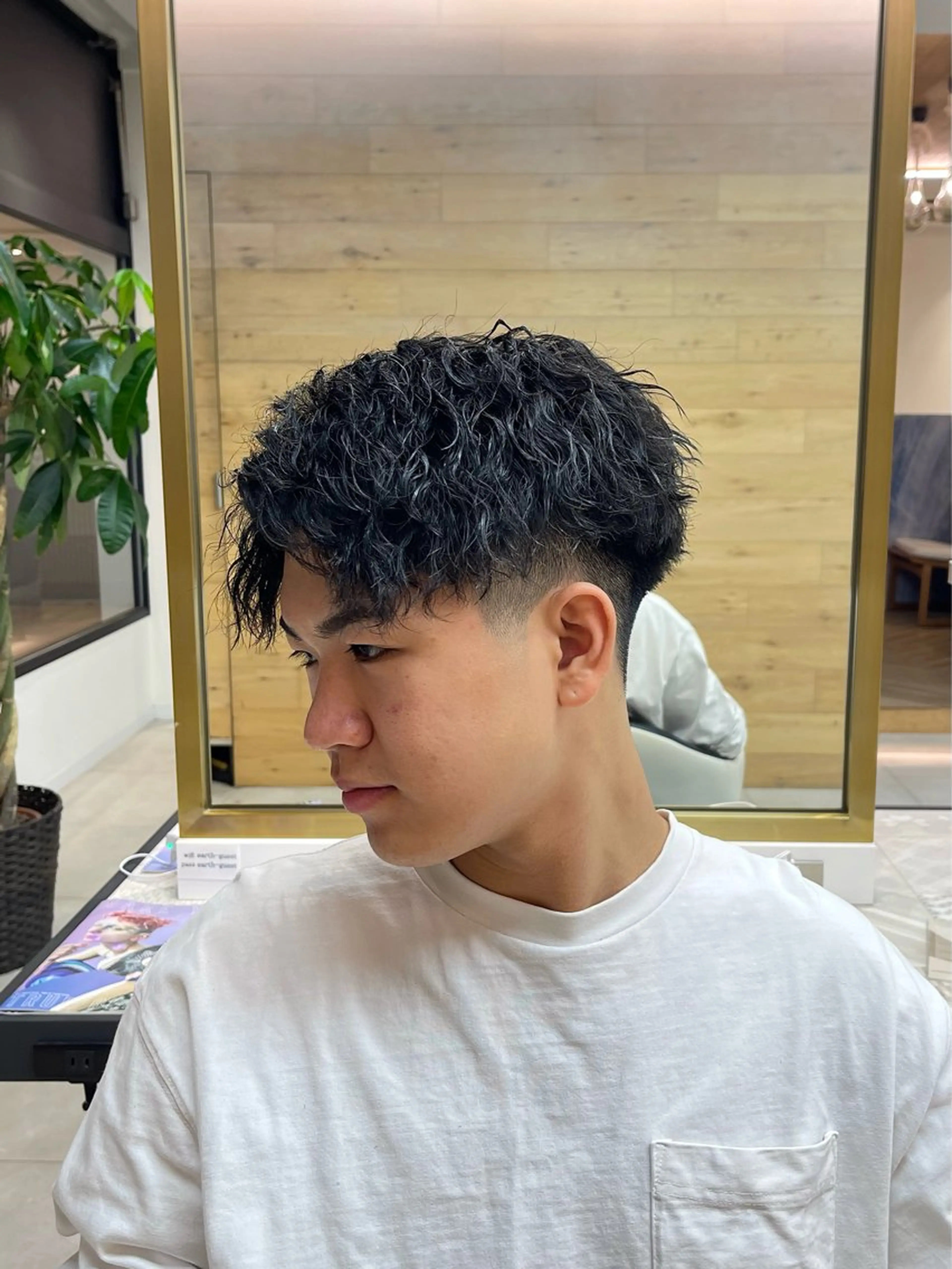 ショート パーマ カット パーマ 【再現性120%】 🔥龍也リュウヤ🔥のヘアスタイル