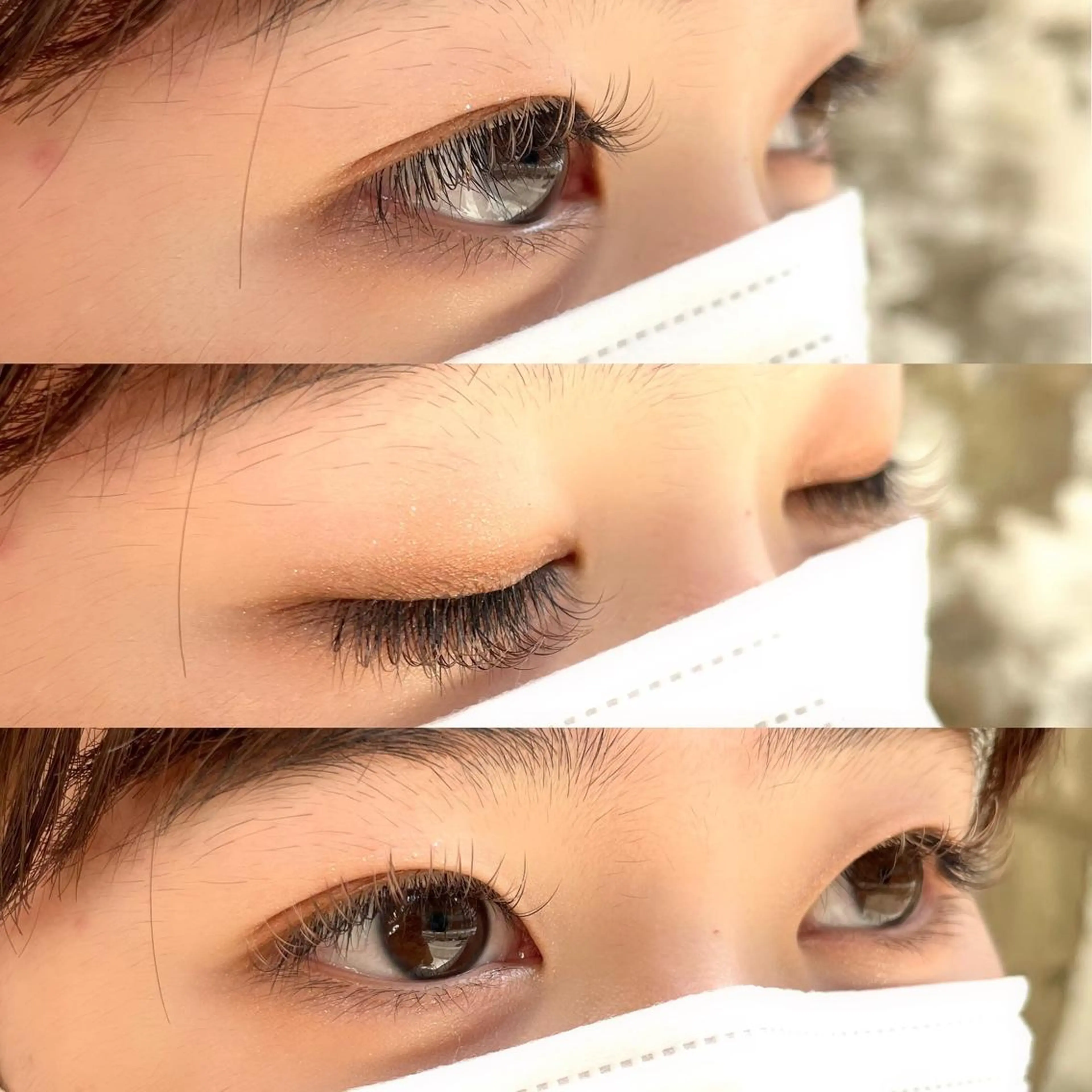 マツエク・マツパ カラーマツエク GO TODAY SHAiRE SALON Vellmie店所属・吉祥寺kasumi 🌛eye/browのマツエク・マツパデザイン