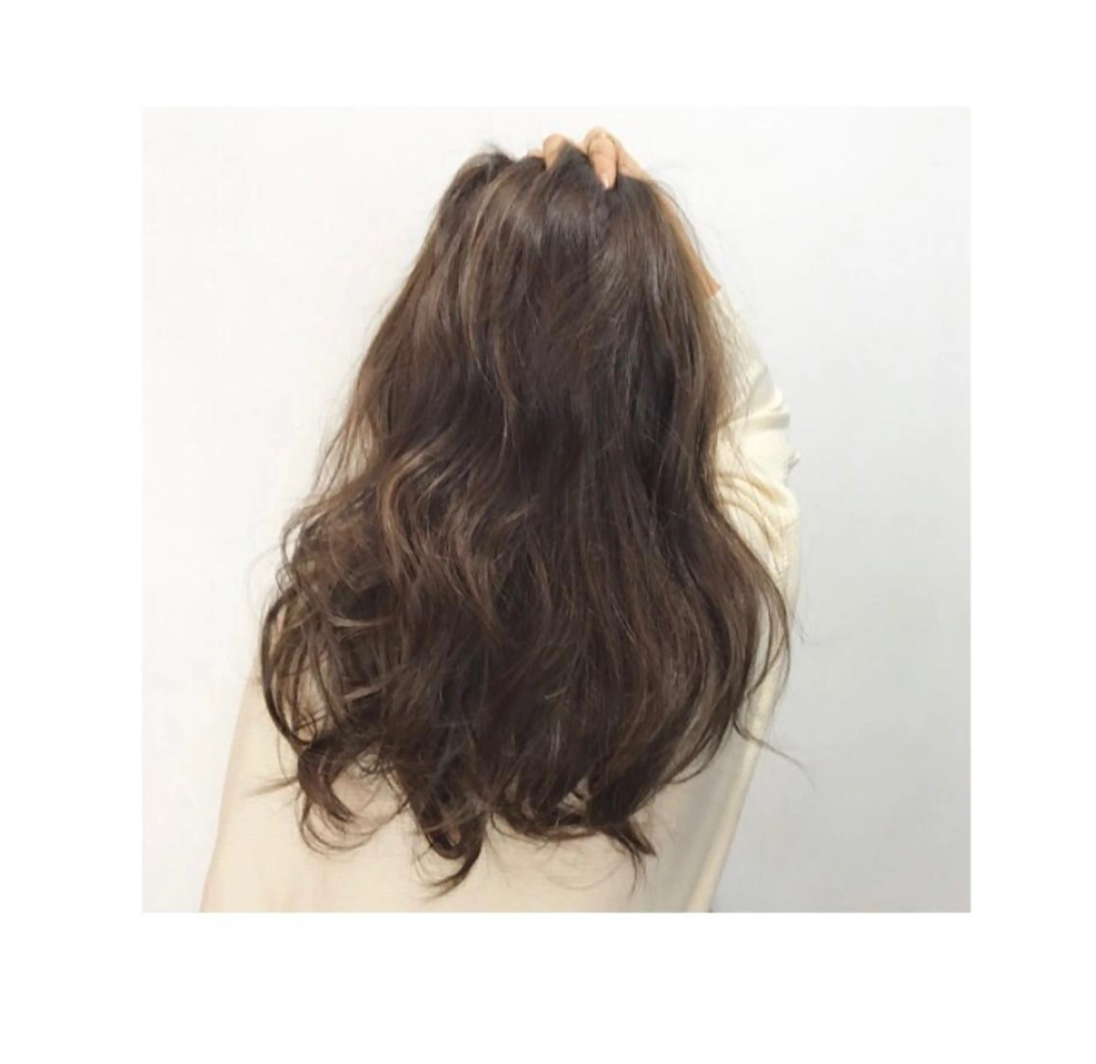 ミディアム セミロング ロング カラー カット特化柏駅 徒歩3分LOUのヘアスタイル