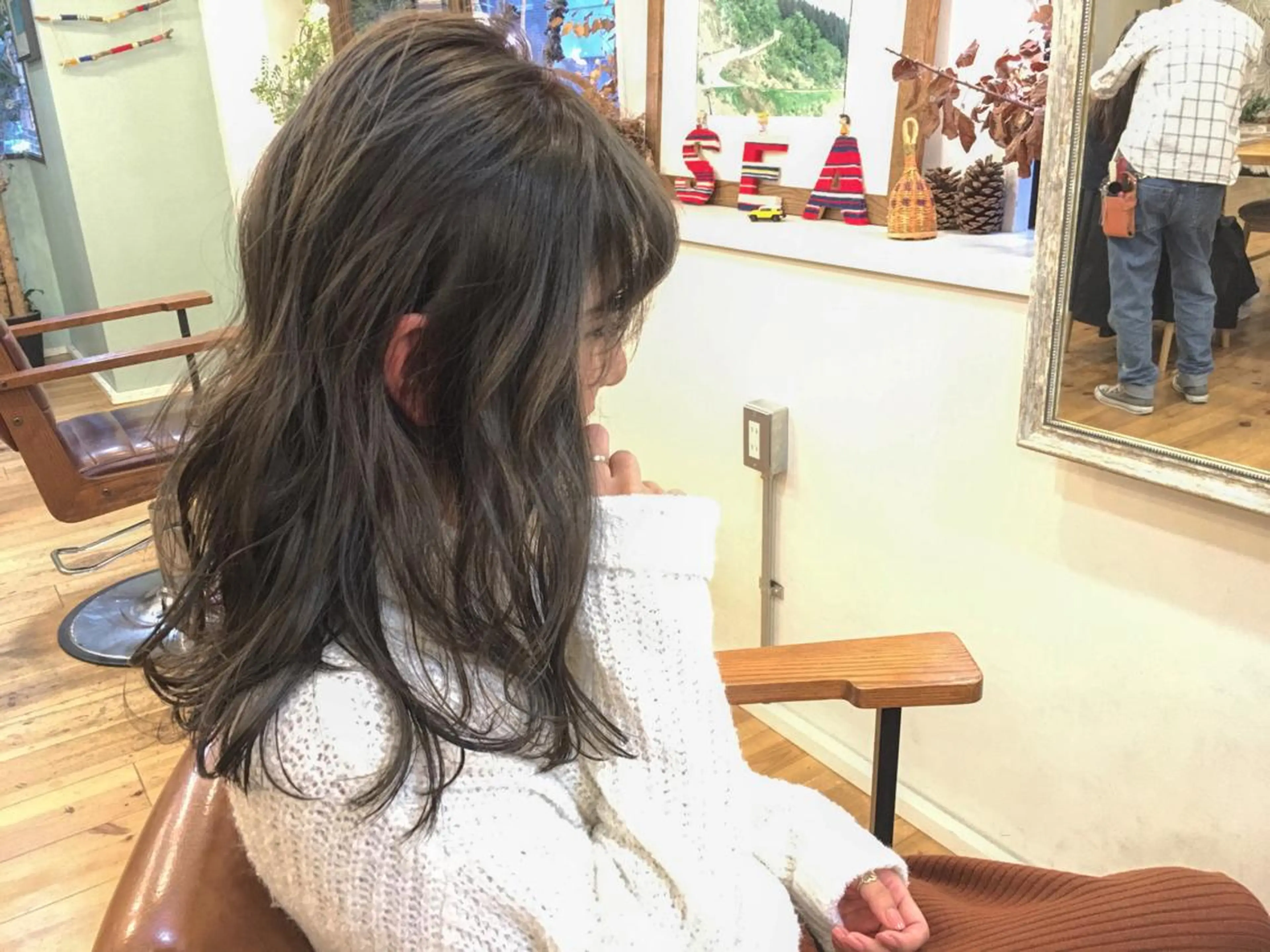 ショート ミディアム セミロング ロング カラー ヘアアレンジ ケアブリーチ白髪染め TAKUMIのヘアスタイル