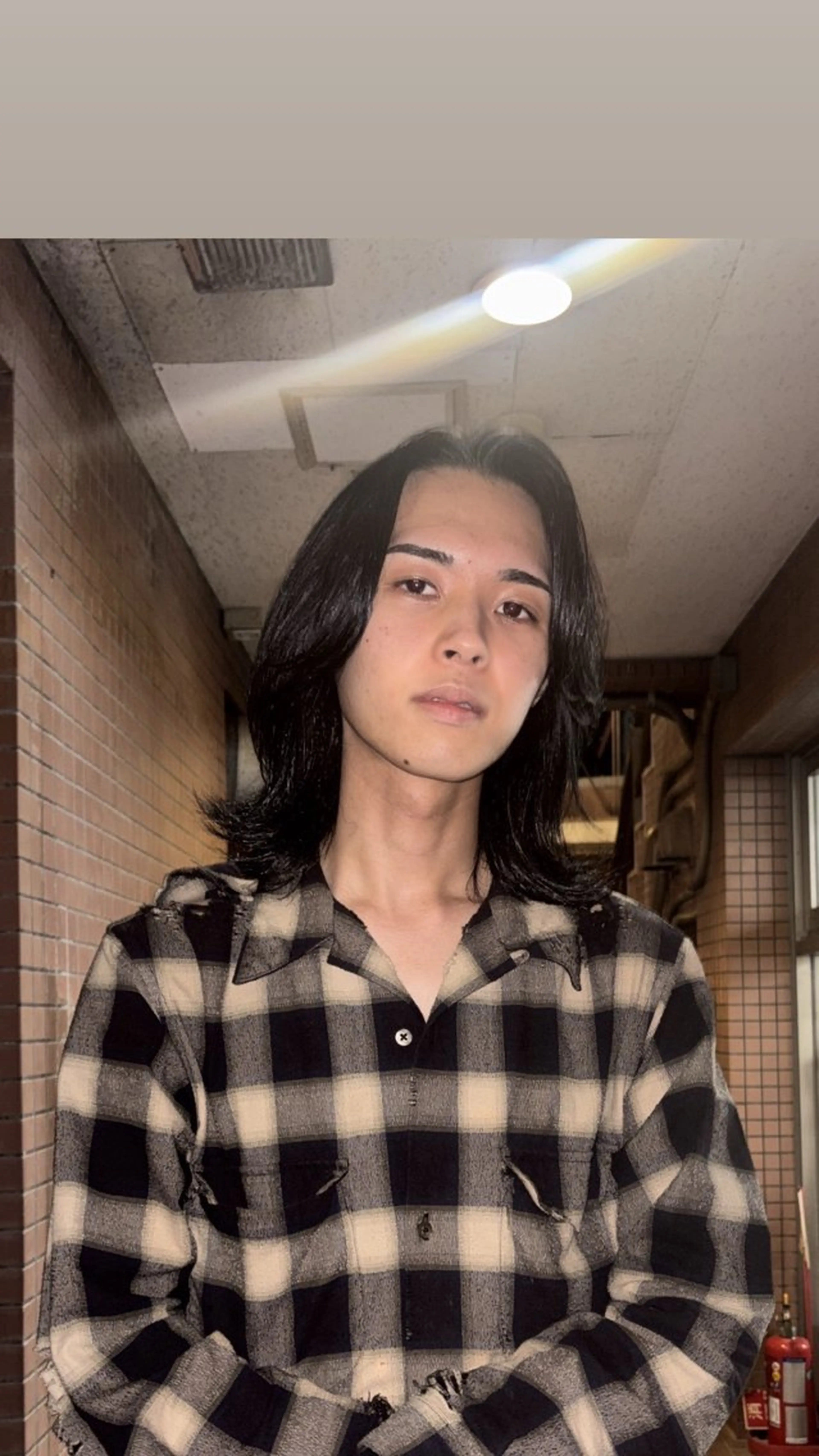 カラー HACO+ モエのヘアスタイル