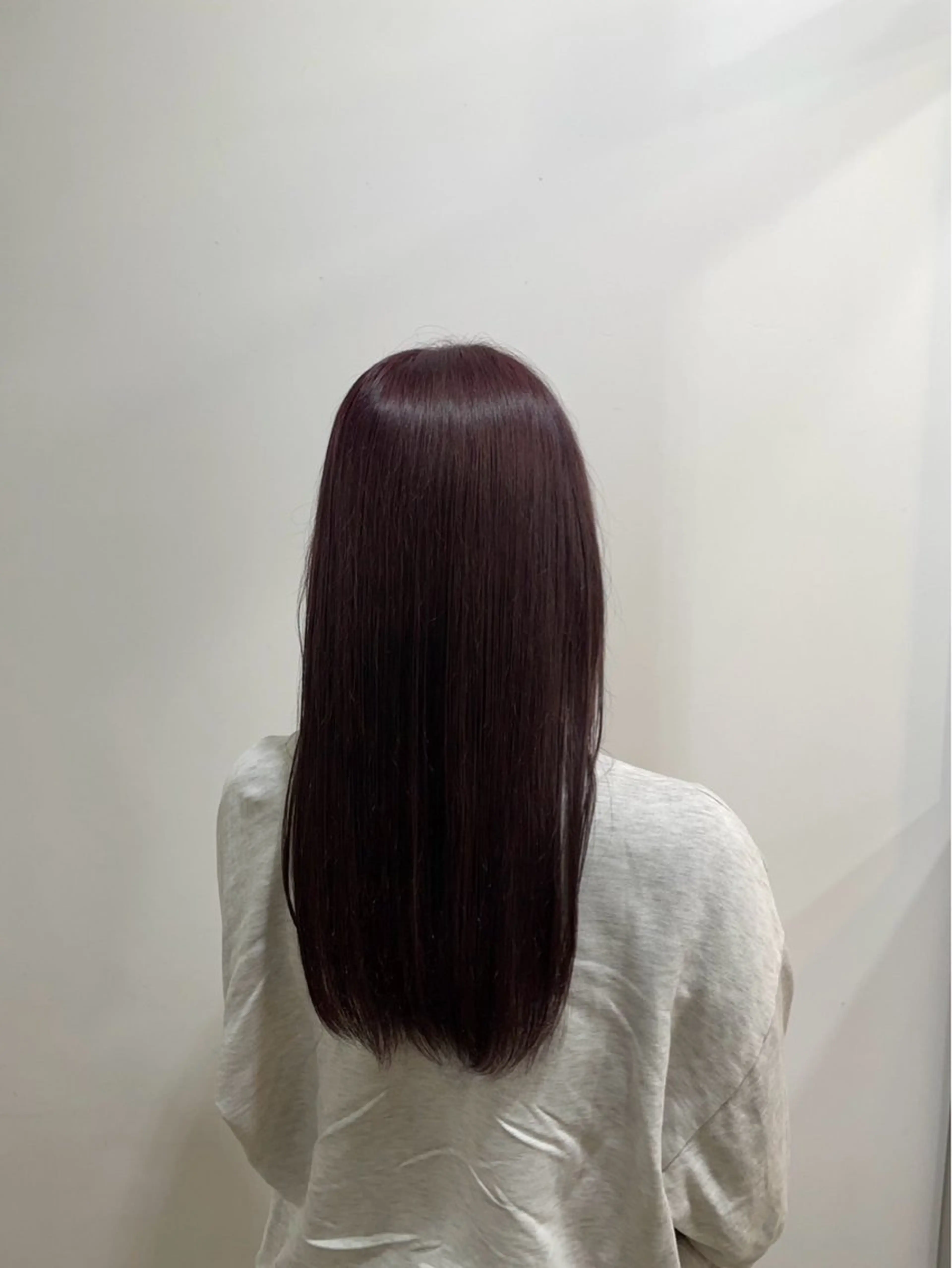 ロング ヘアカラー 齋藤 隼之介のヘアスタイル
