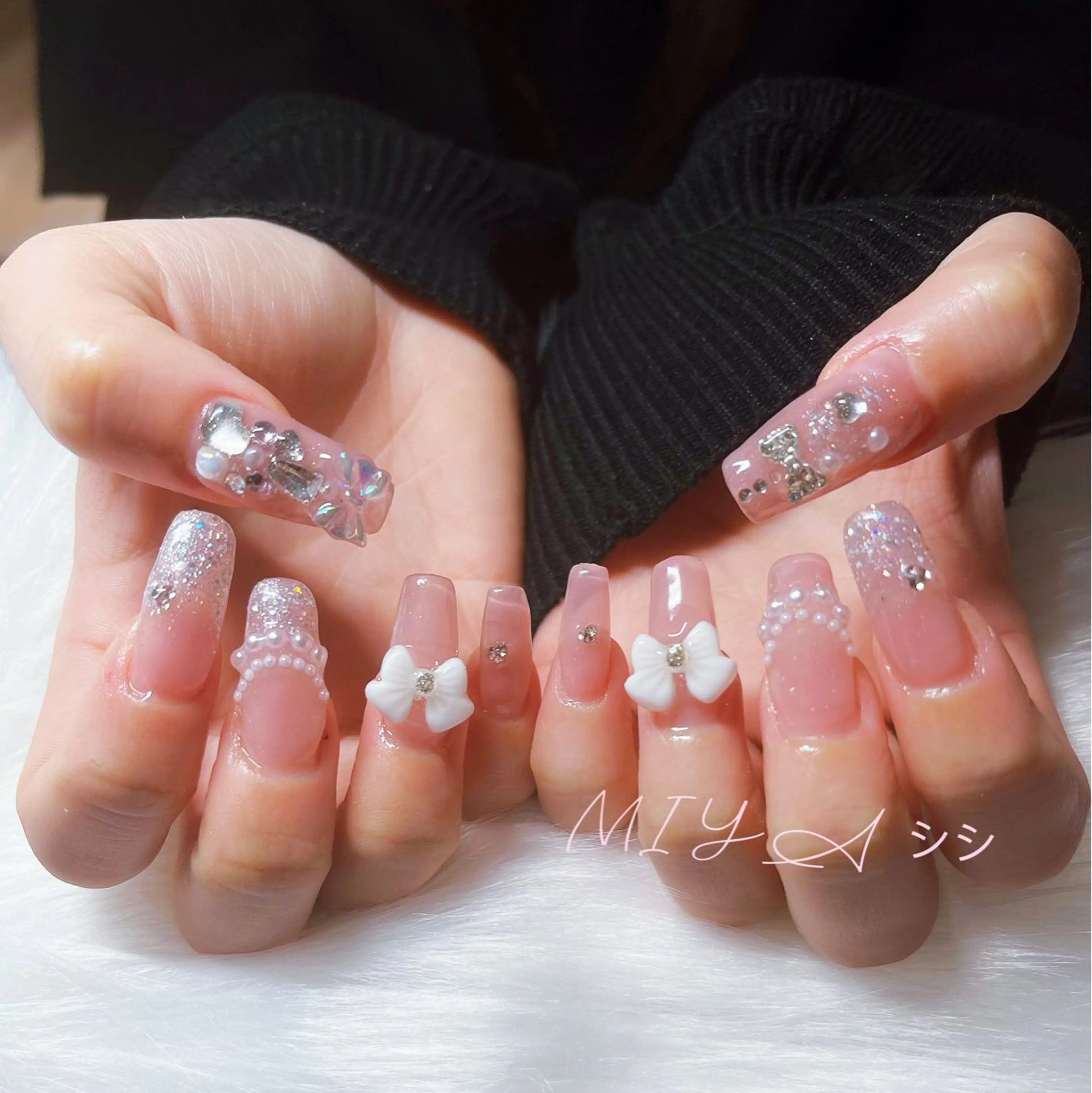 ネイル ハンドネイル MIYA  nail&   eyelash所属・MIYA NAIL シシのネイルデザイン