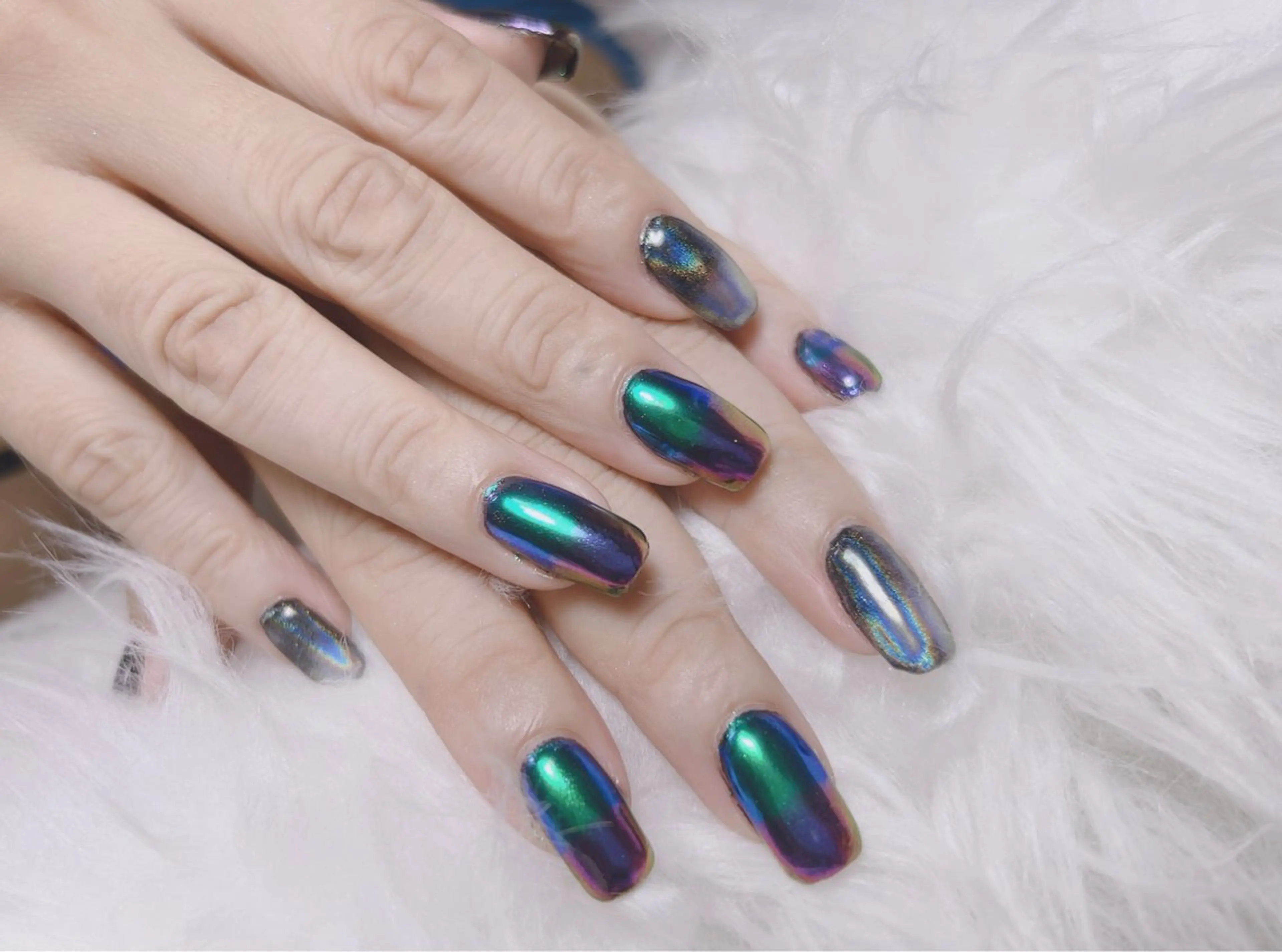 ネイル ミラーネイル ハンドネイル Salon's Dooのネイルデザイン