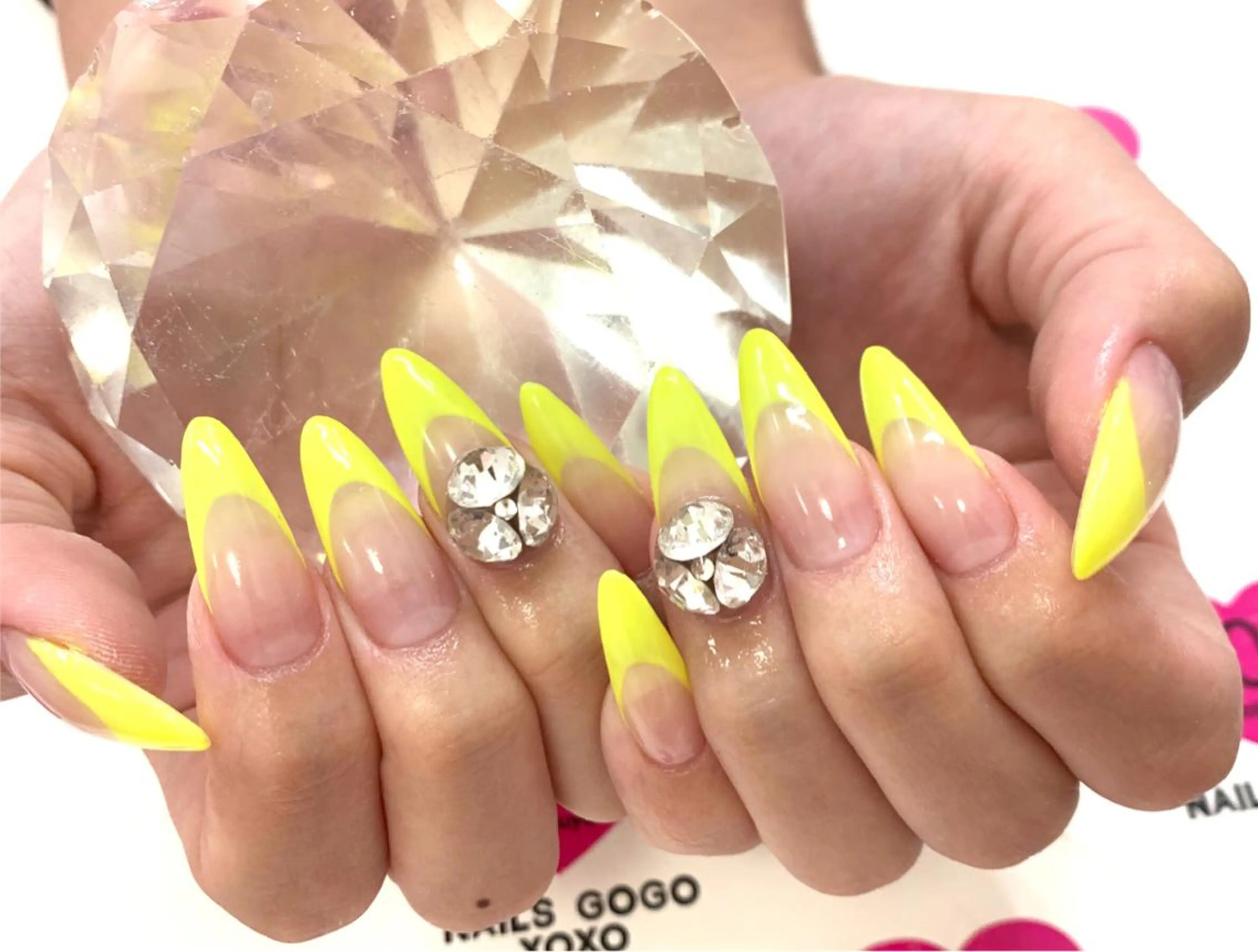ロング カラー キッズ ネイル NAILSGOGO shibuyaのネイルデザイン