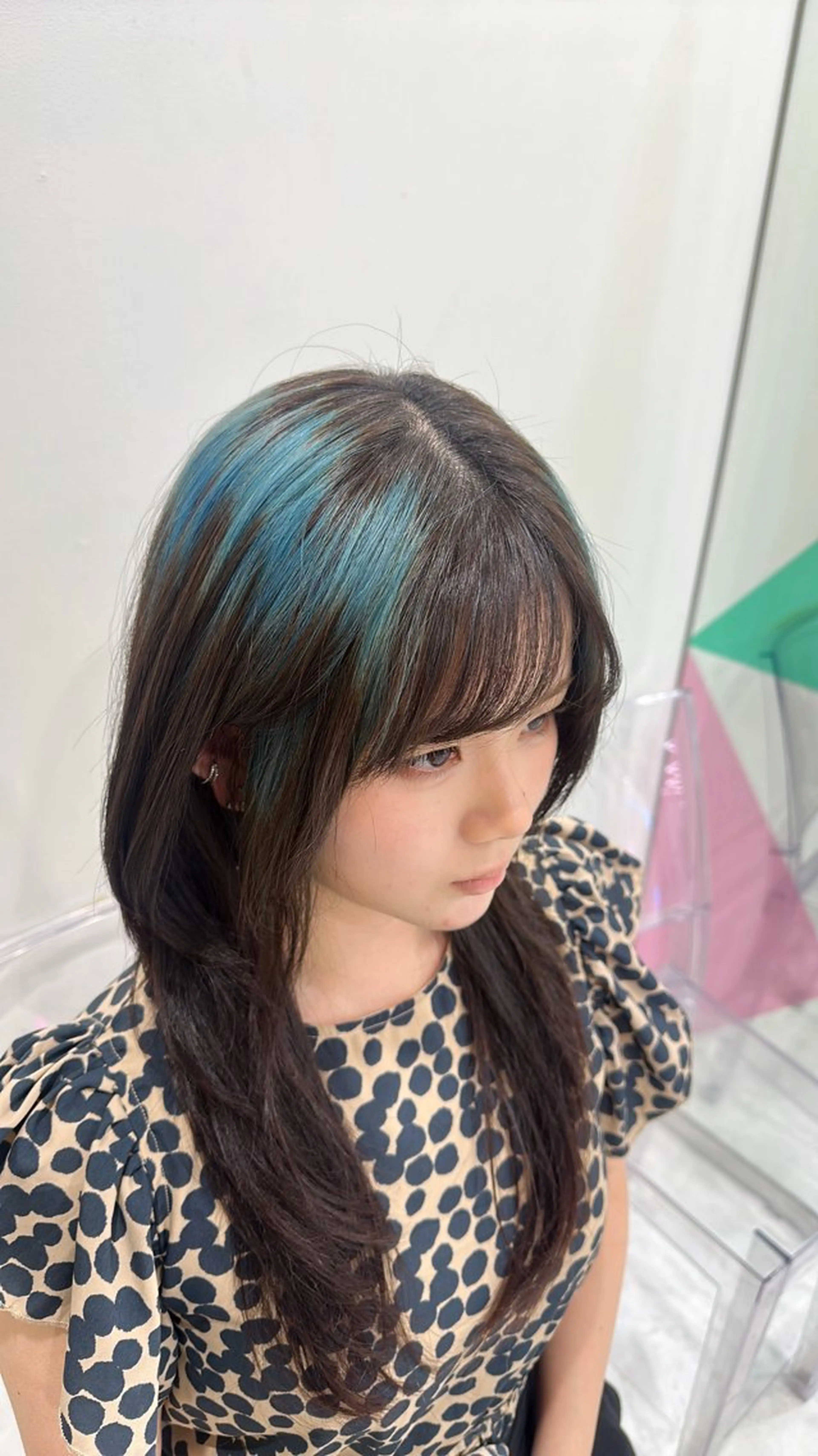 ロング カラー ハイトーン🌈メンズ カット♡Machanのヘアスタイル