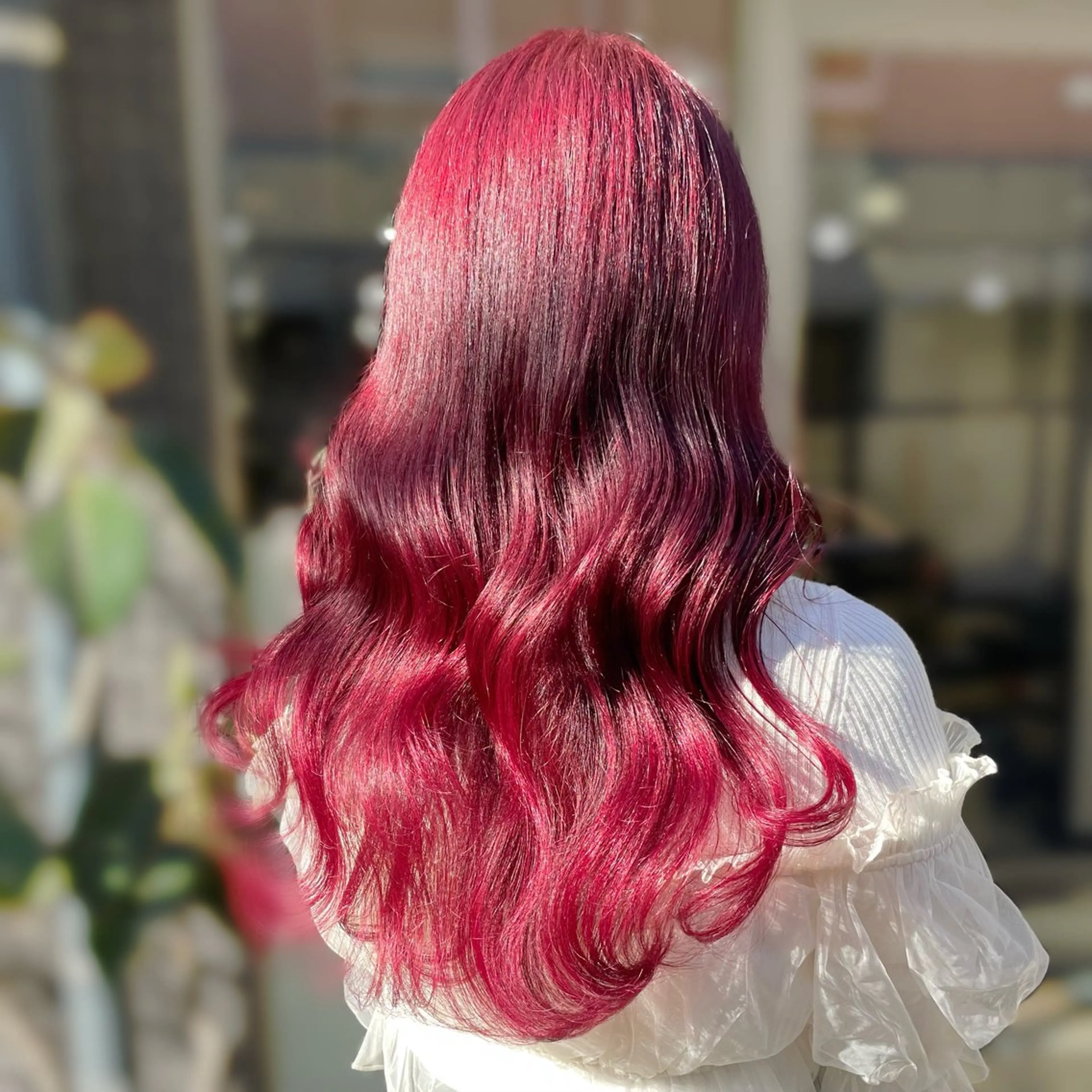 ロング カラー カット ヘアカラー トリートメント kana ブリーチなしカラー✨のヘアスタイル