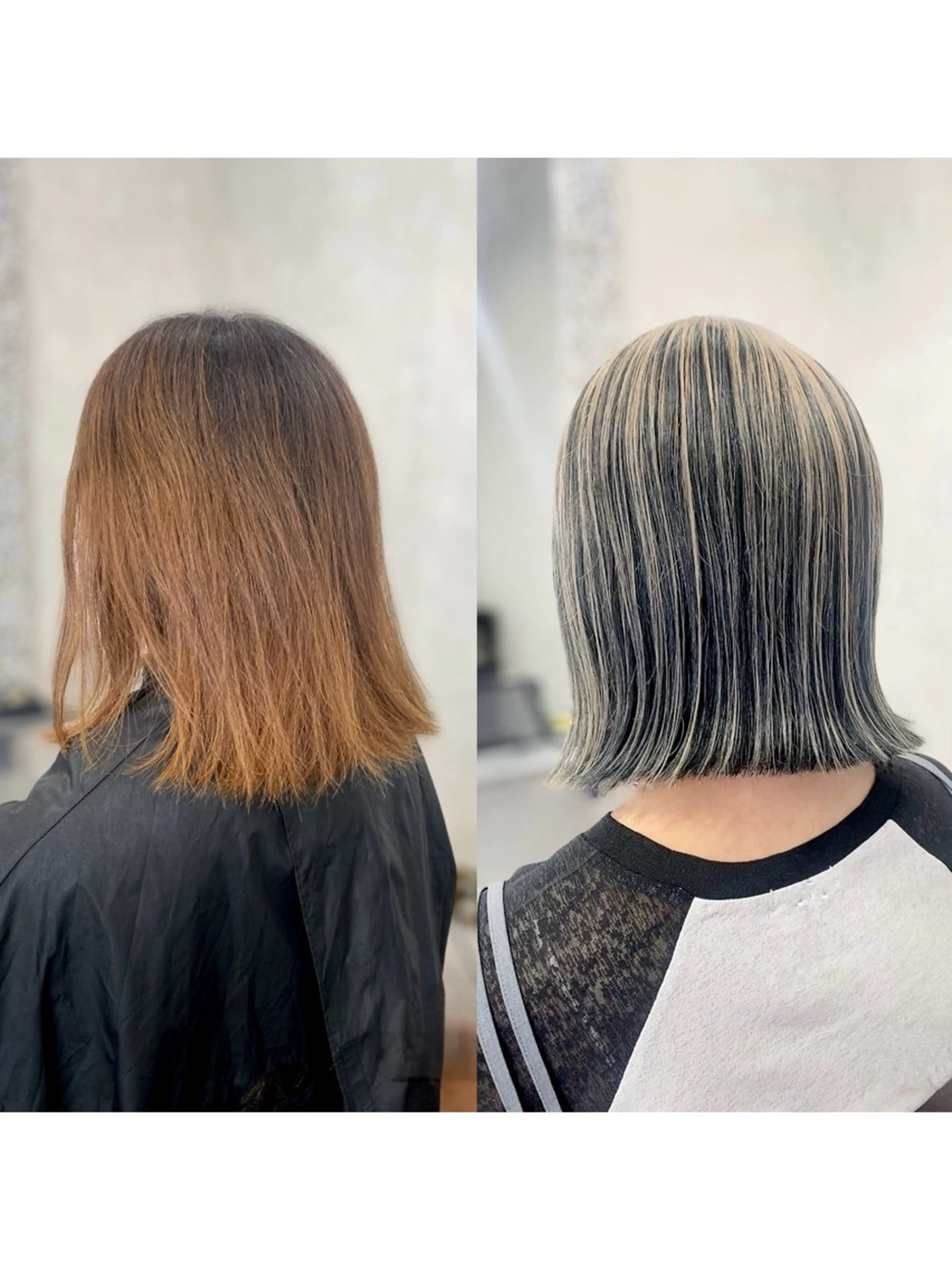 ミディアム カット ヘアカラー _White所属・ＳＨＩ ＺＵのヘアスタイル