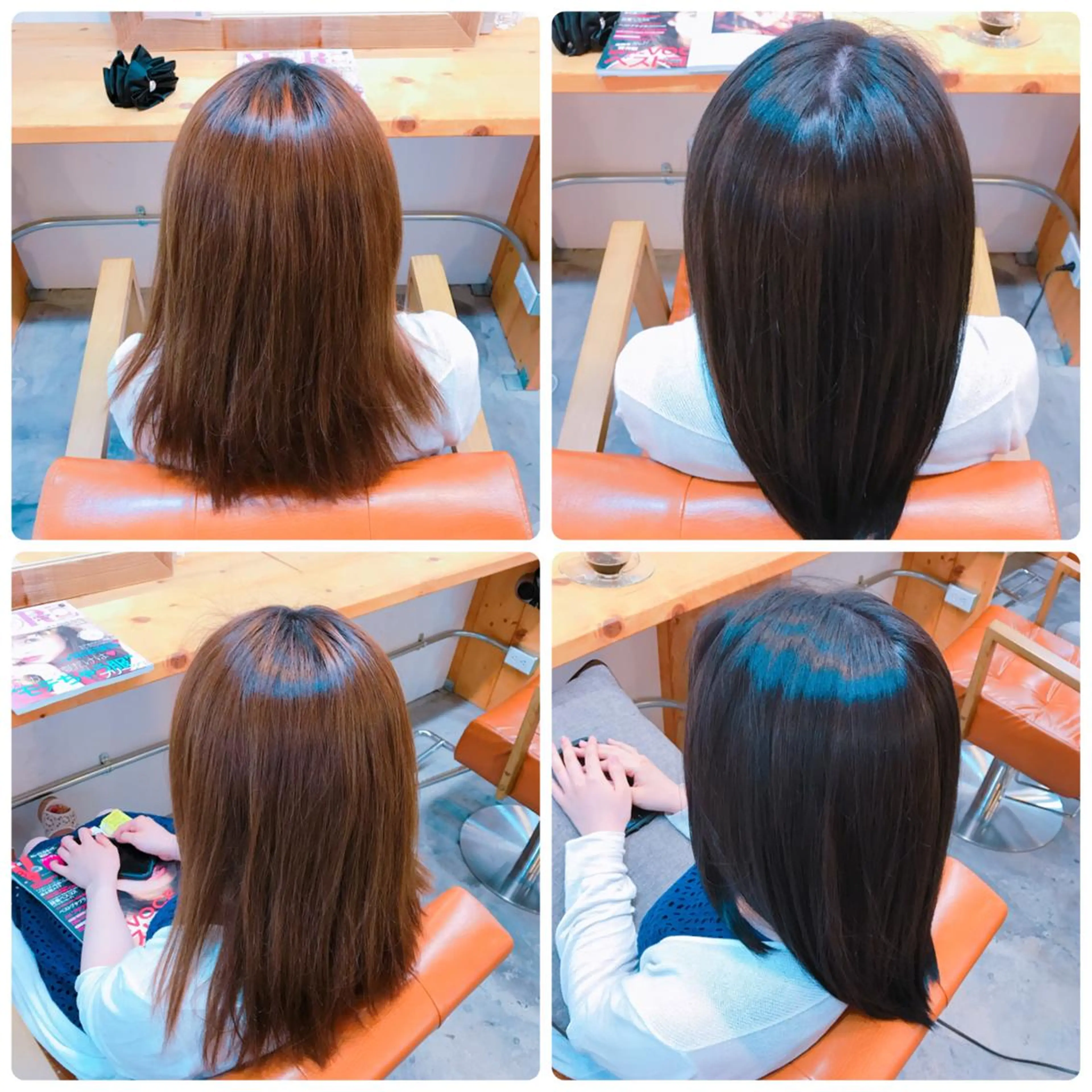 セミロング カラー 🌈限定価格🌈 鈴木　瑛輔のヘアスタイル