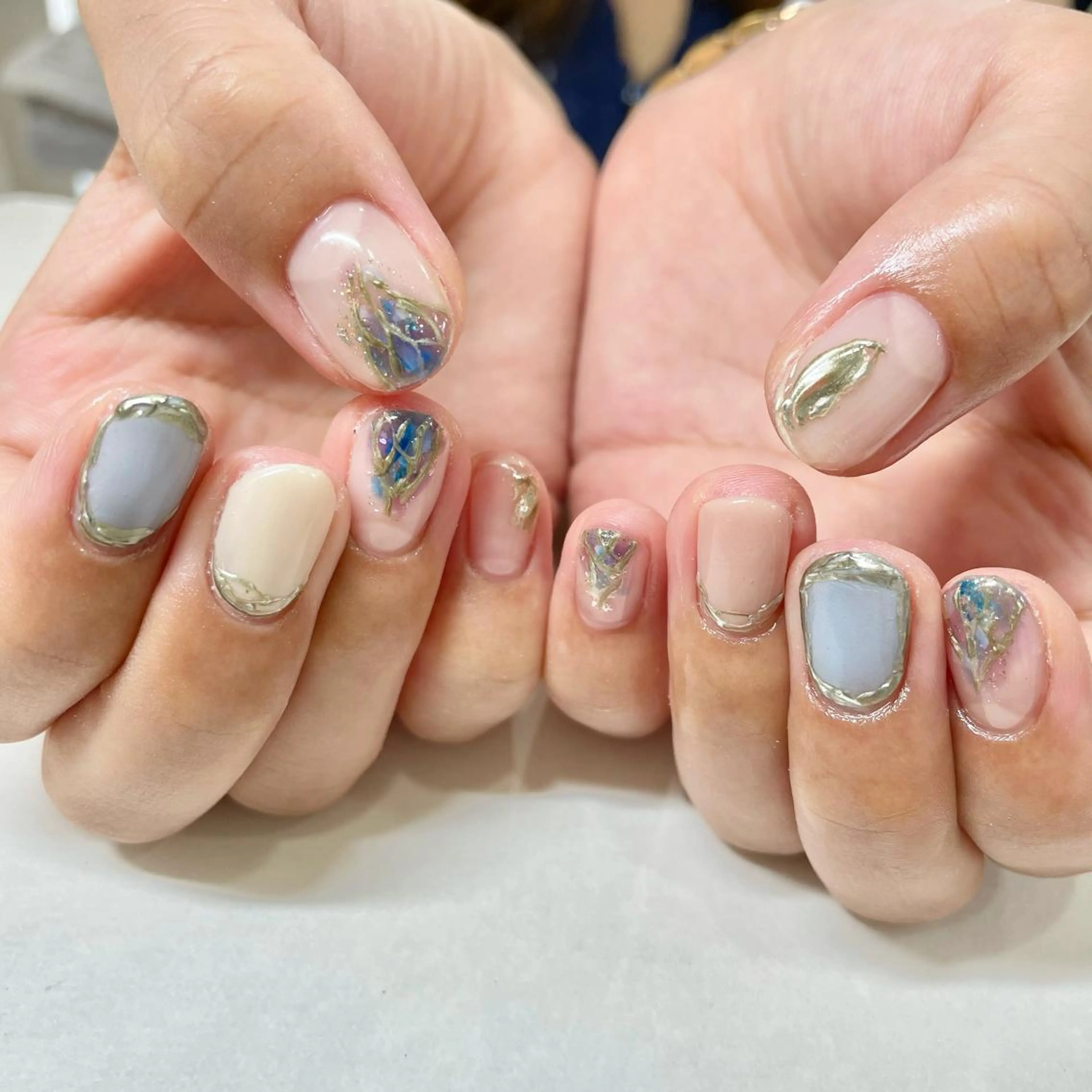 ネイル ニュアンスネイル ハンドネイル フットネイル 🎀AYAKO 🎀中韓ネイルのネイルデザイン