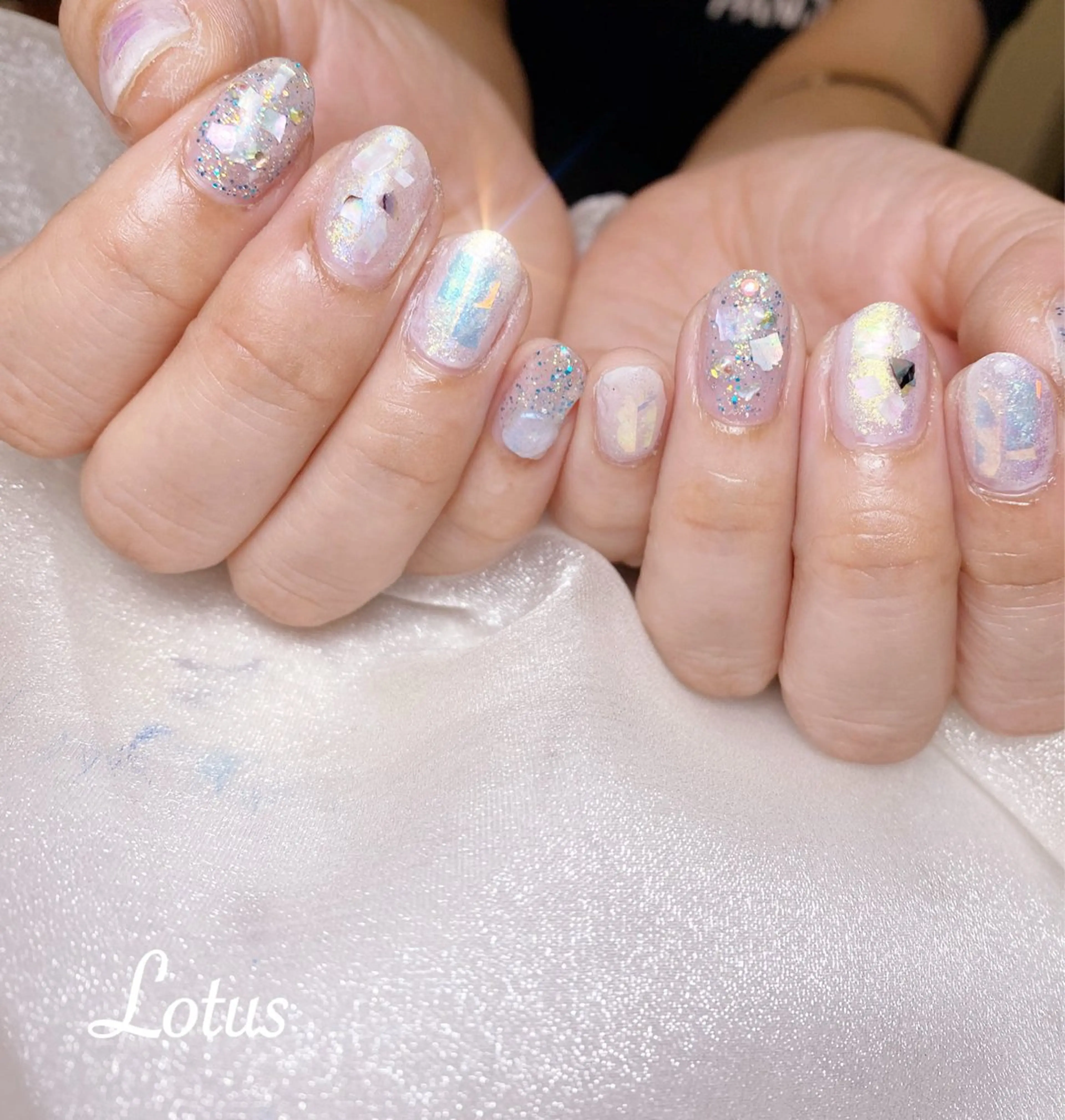 ネイル ハンドネイル Lotus 🌸のネイルデザイン
