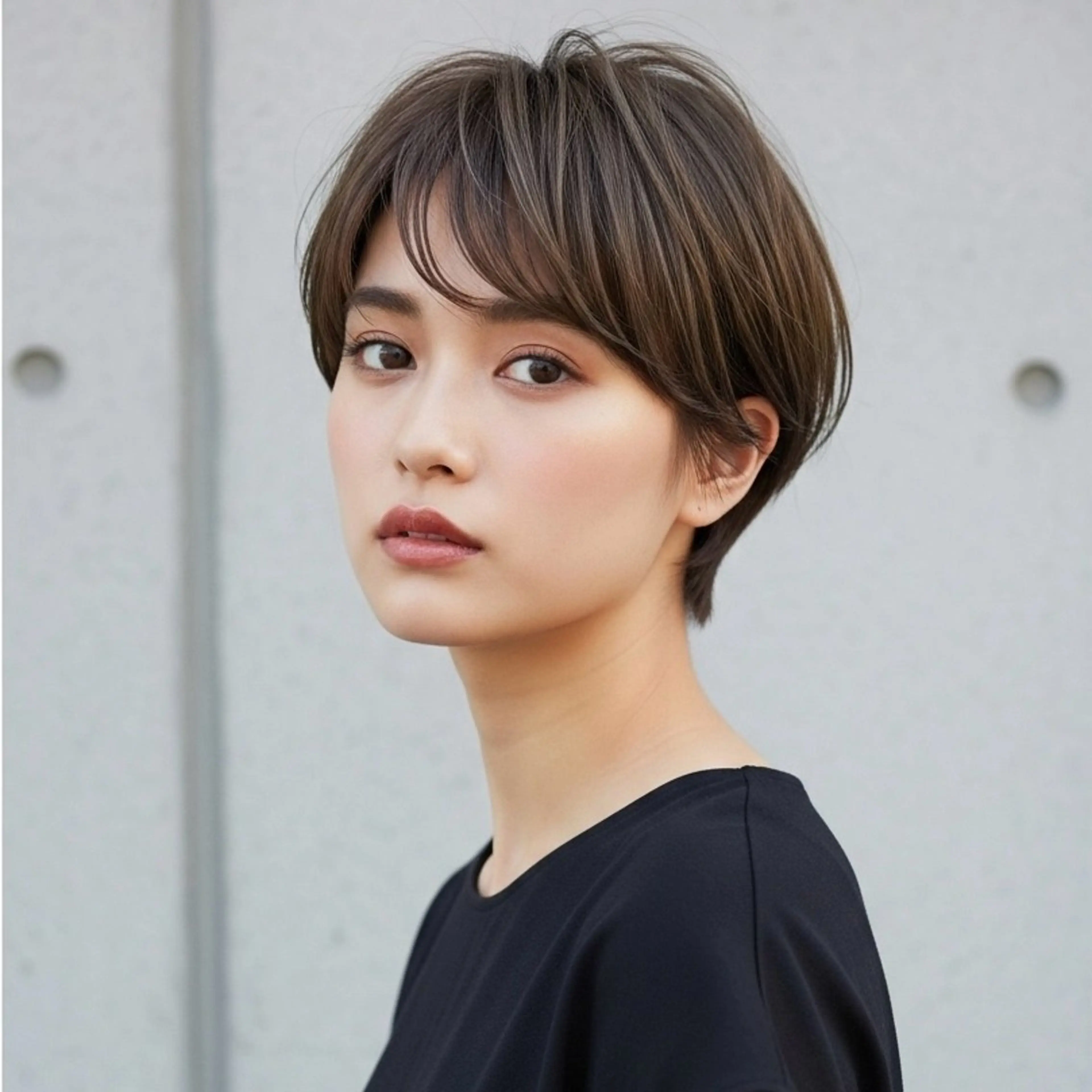 ショート カット ヘアカラー PLUG hairdesignのヘアスタイル