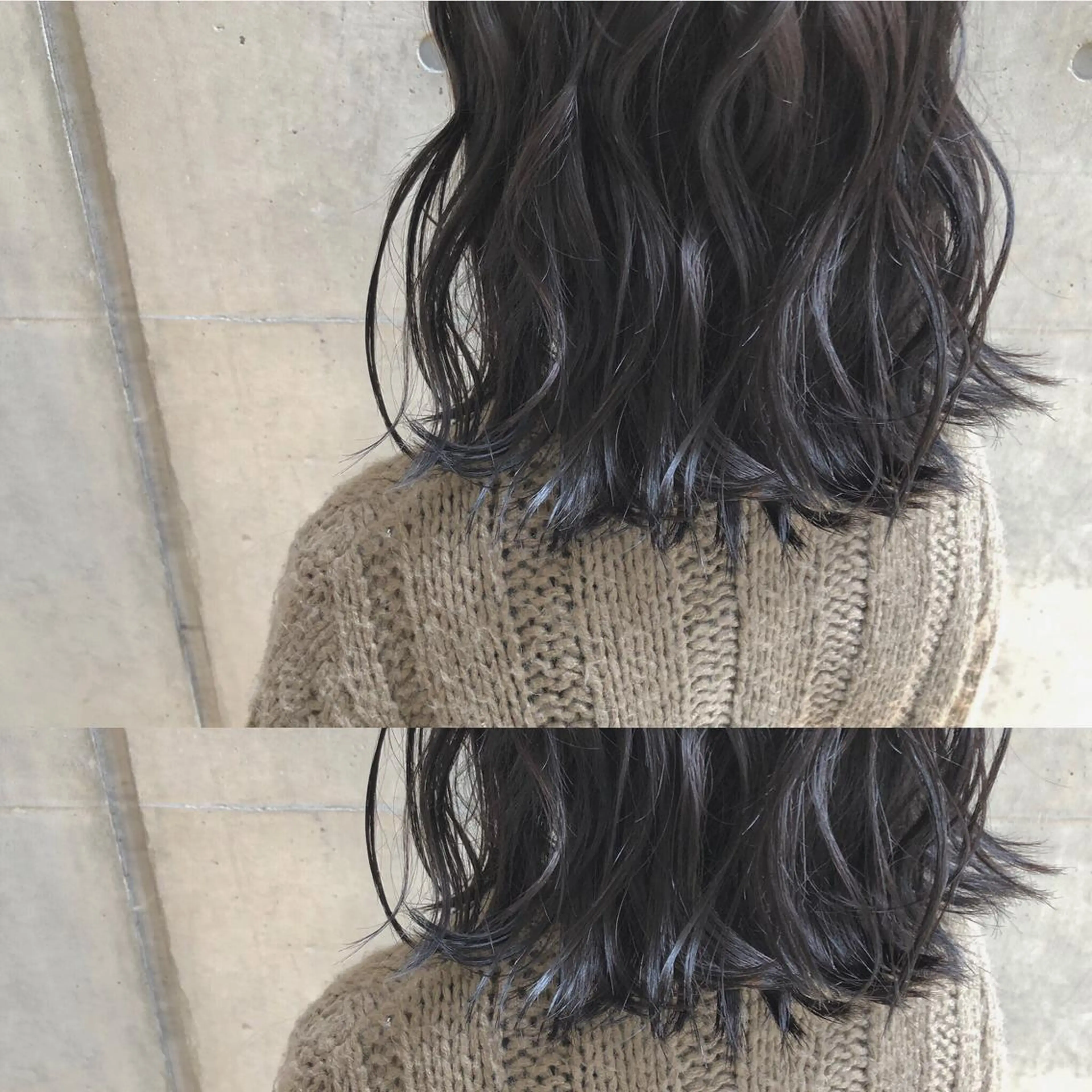 ミディアム CLUTCH天王寺 西藤遥河のヘアスタイル