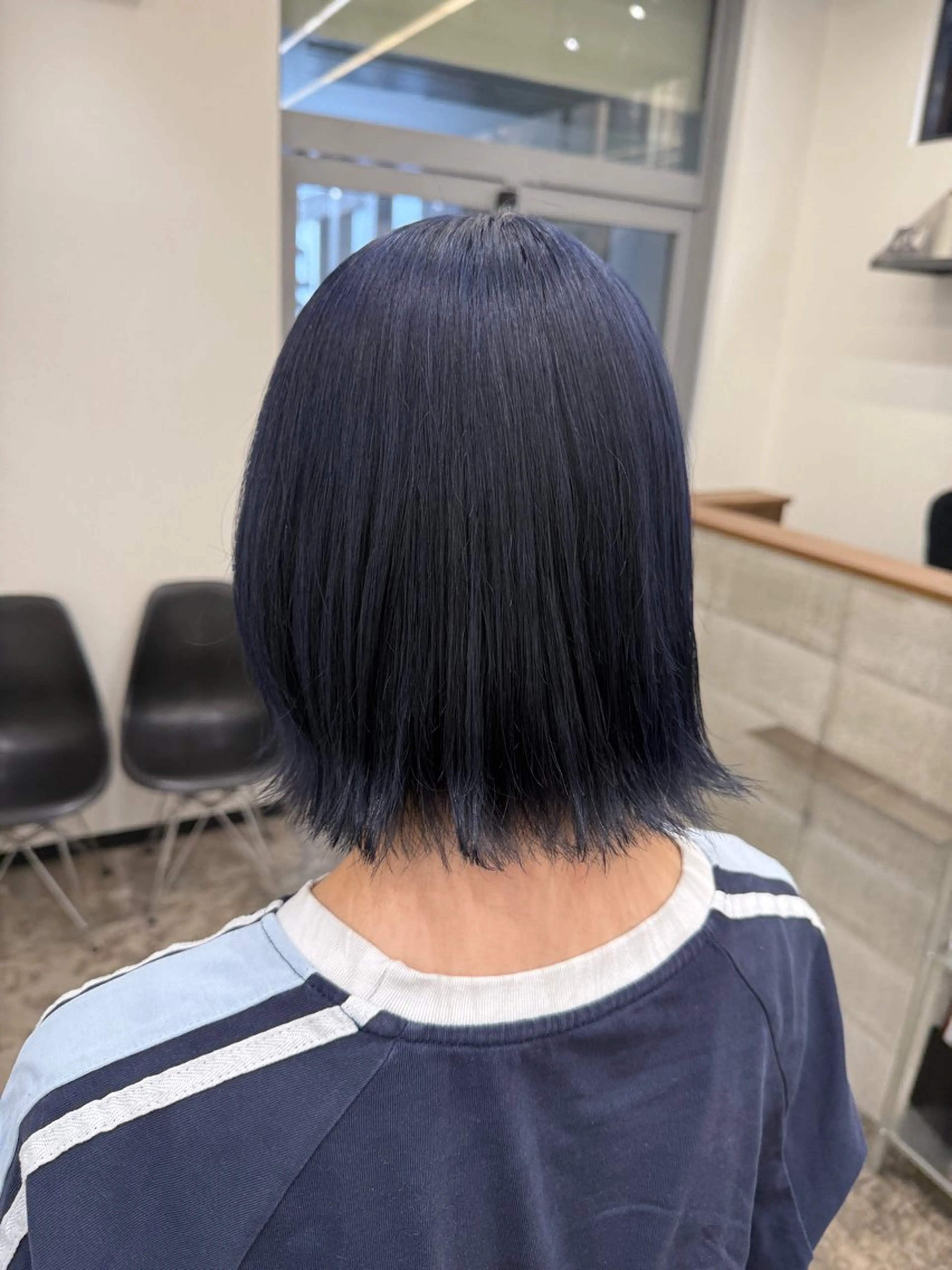 ミディアム カラー ヘアカラー ハイトーンカラー🐬 えりかのヘアスタイル