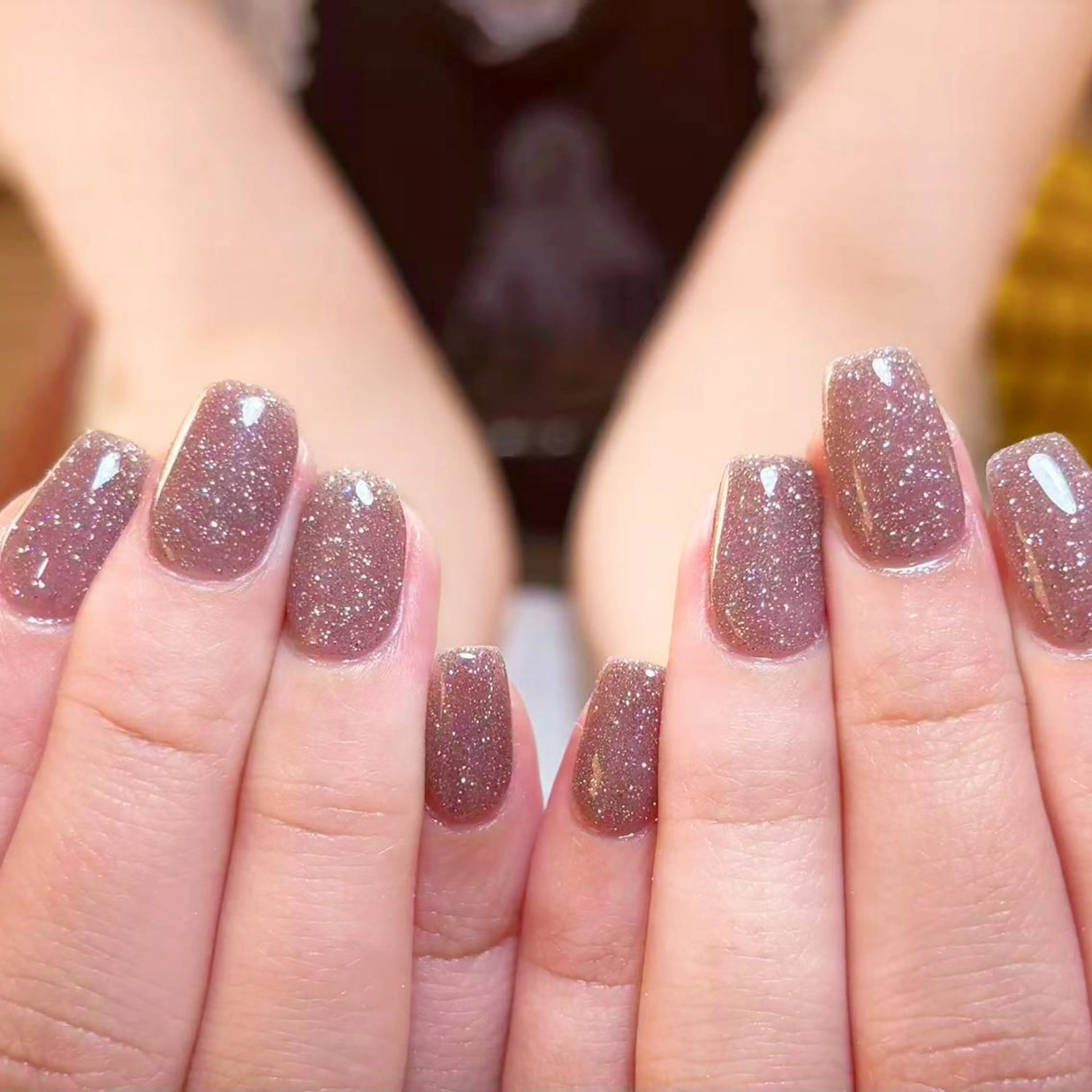 ネイル アートネイル オーロラネイル ガーリー キラキラネイル 韓国ネイル Nail Monsterのネイルデザイン