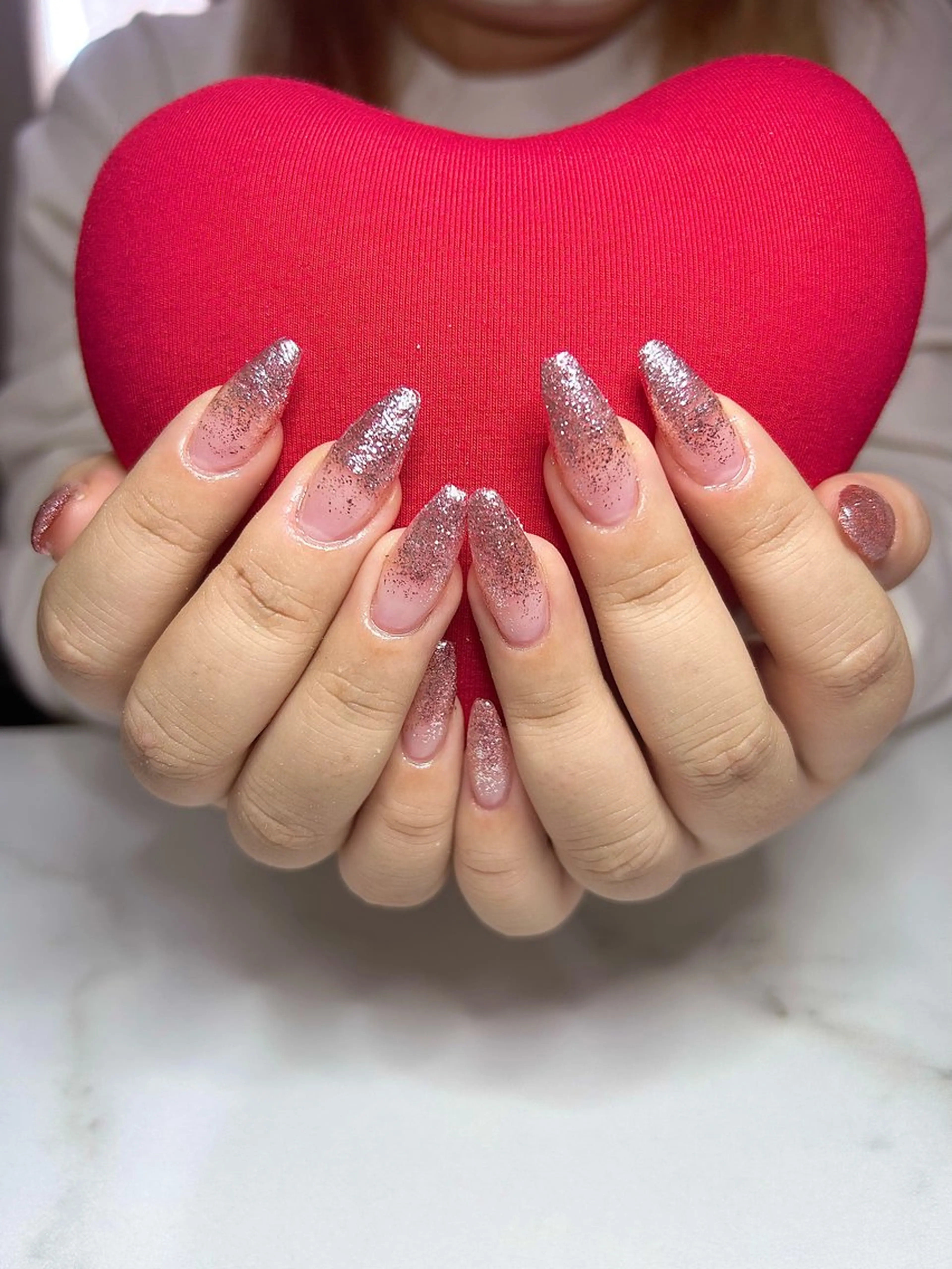 ネイル ラメ(グリッター) ラメグラデーション その他(ネイル) 【malunail】 8月15日〜店舗移動のネイルデザイン