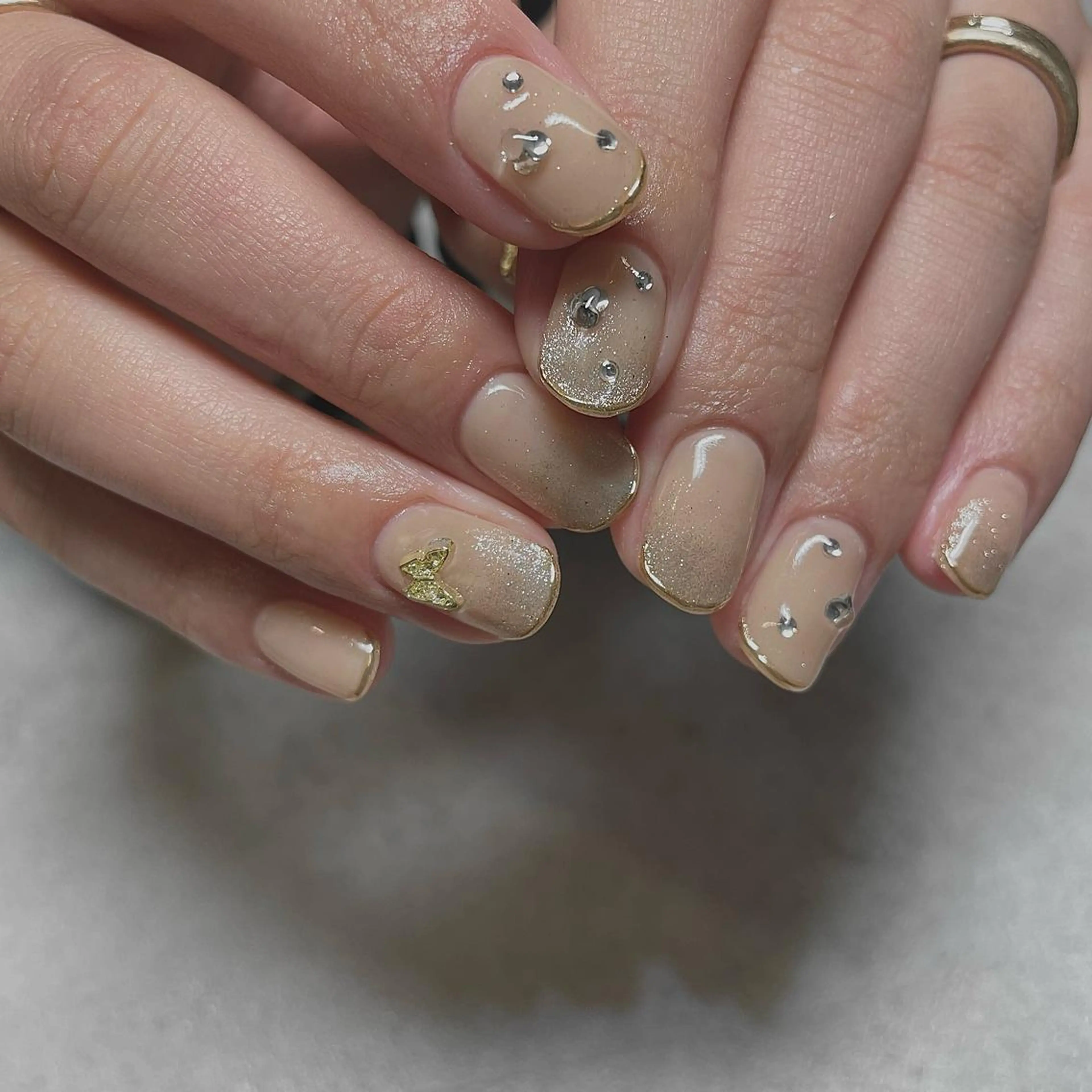 ネイル マグネットネイル ミラーネイル ハンドネイル acs.n所属・ネイル，耳つぼ 風間すみれのその他イメージ