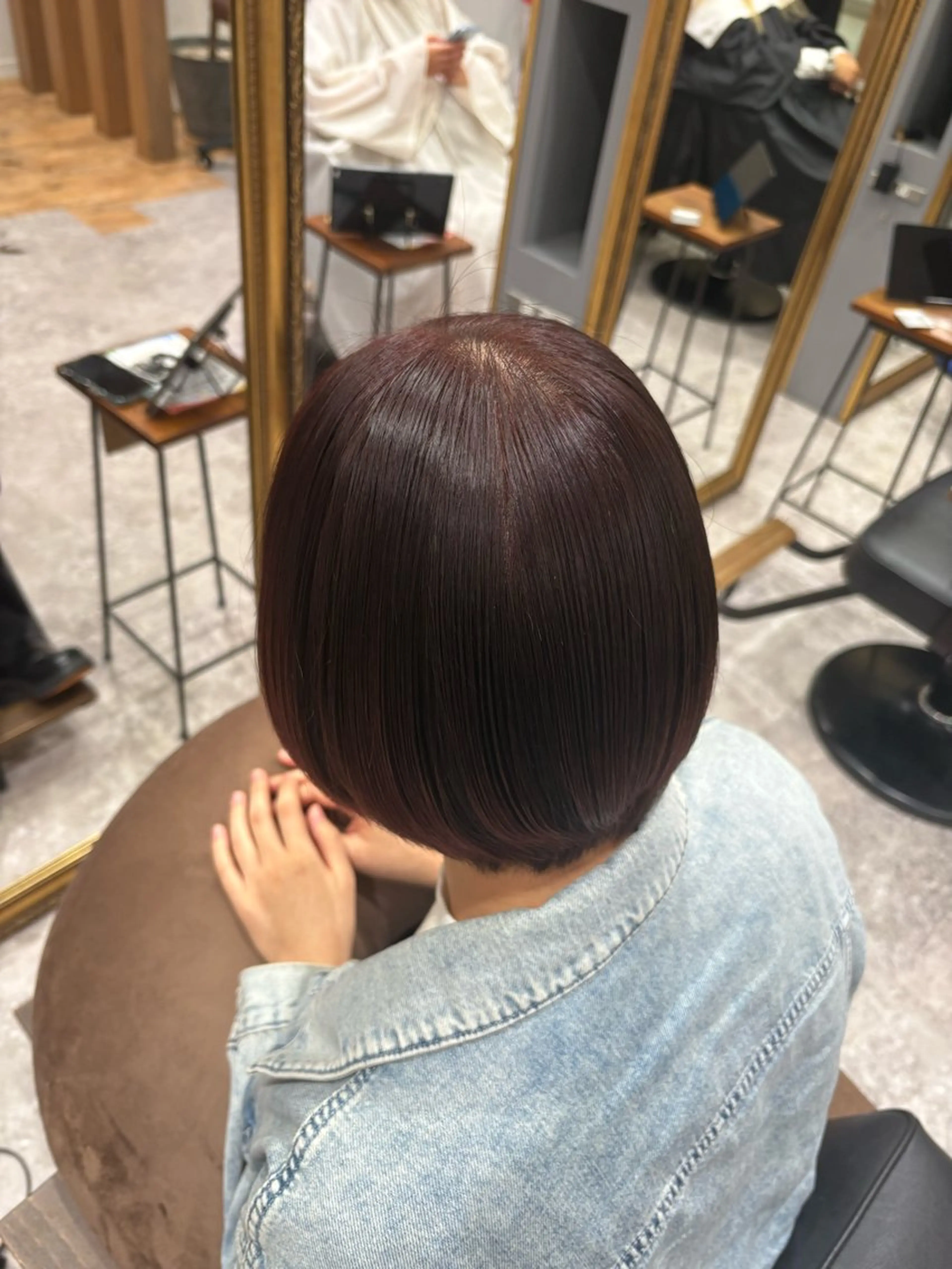カラー ヘアカラー トリートメント 透明感カラー/ダブル カラー/MAI🎀のヘアスタイル