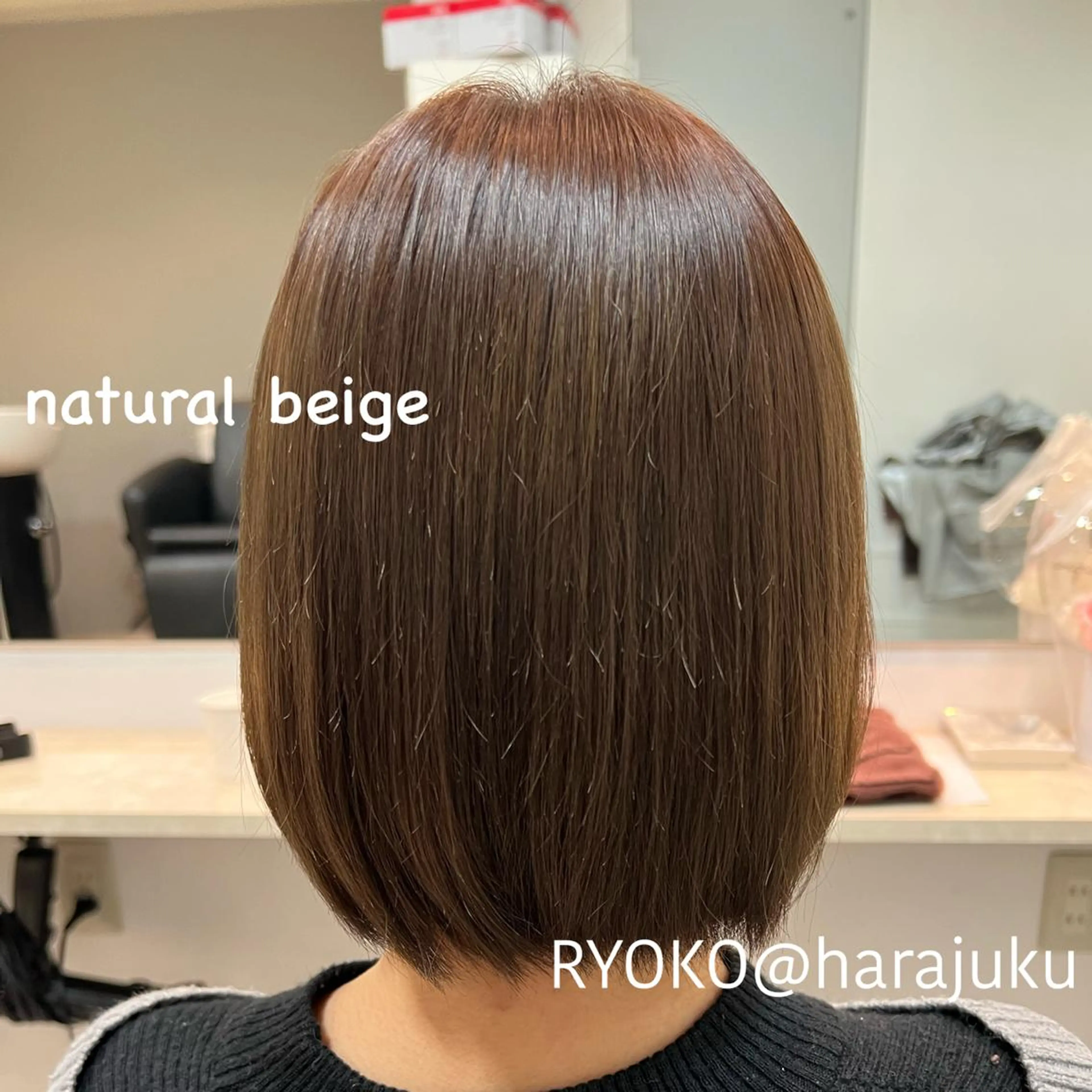 ショート カラー カット ヘアカラー トリートメント 🤍美髪×艶カラー RYOKO🤍のヘアスタイル