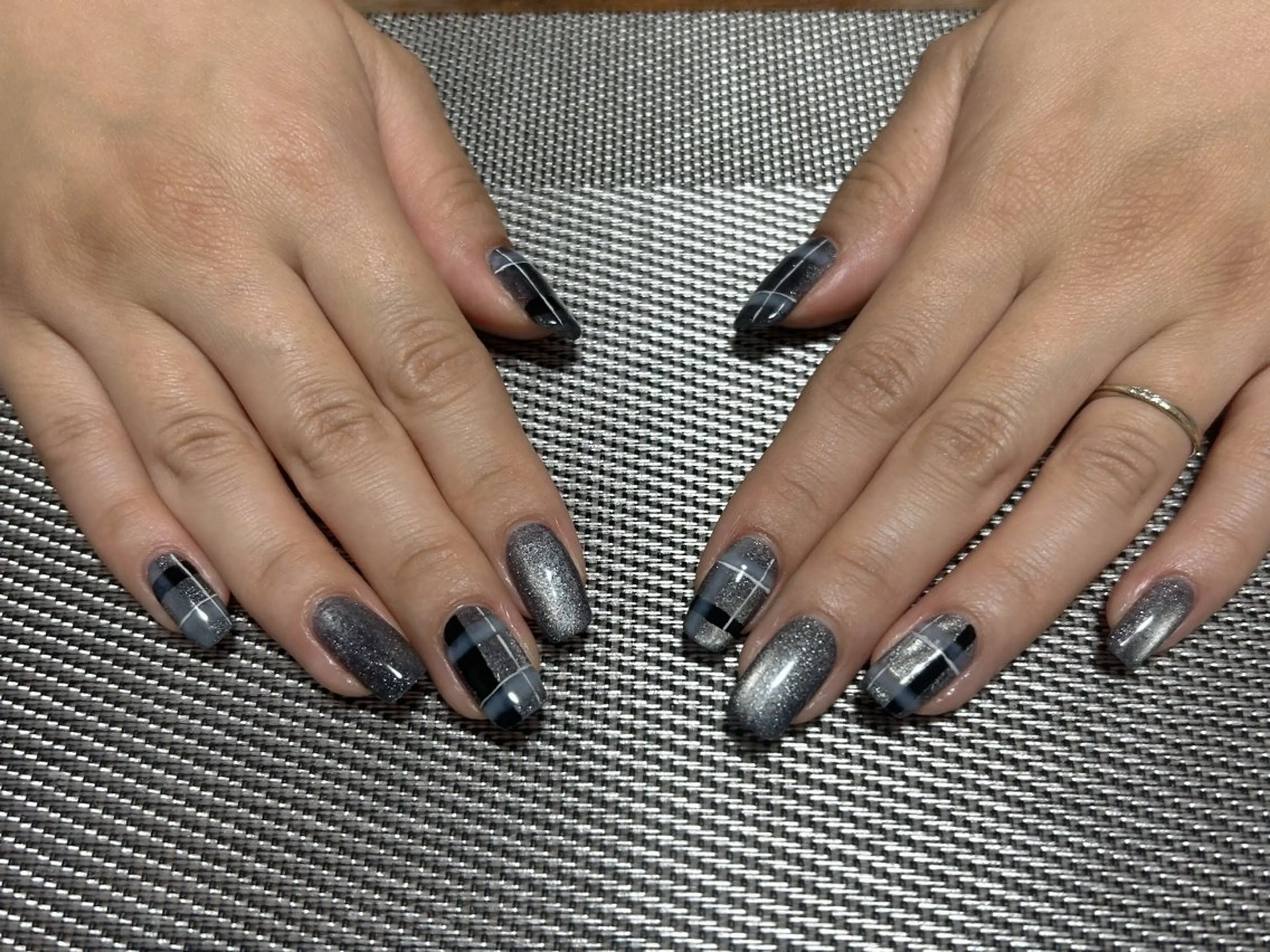 ネイル マグネットネイル ハンドネイル i nailのネイルデザイン