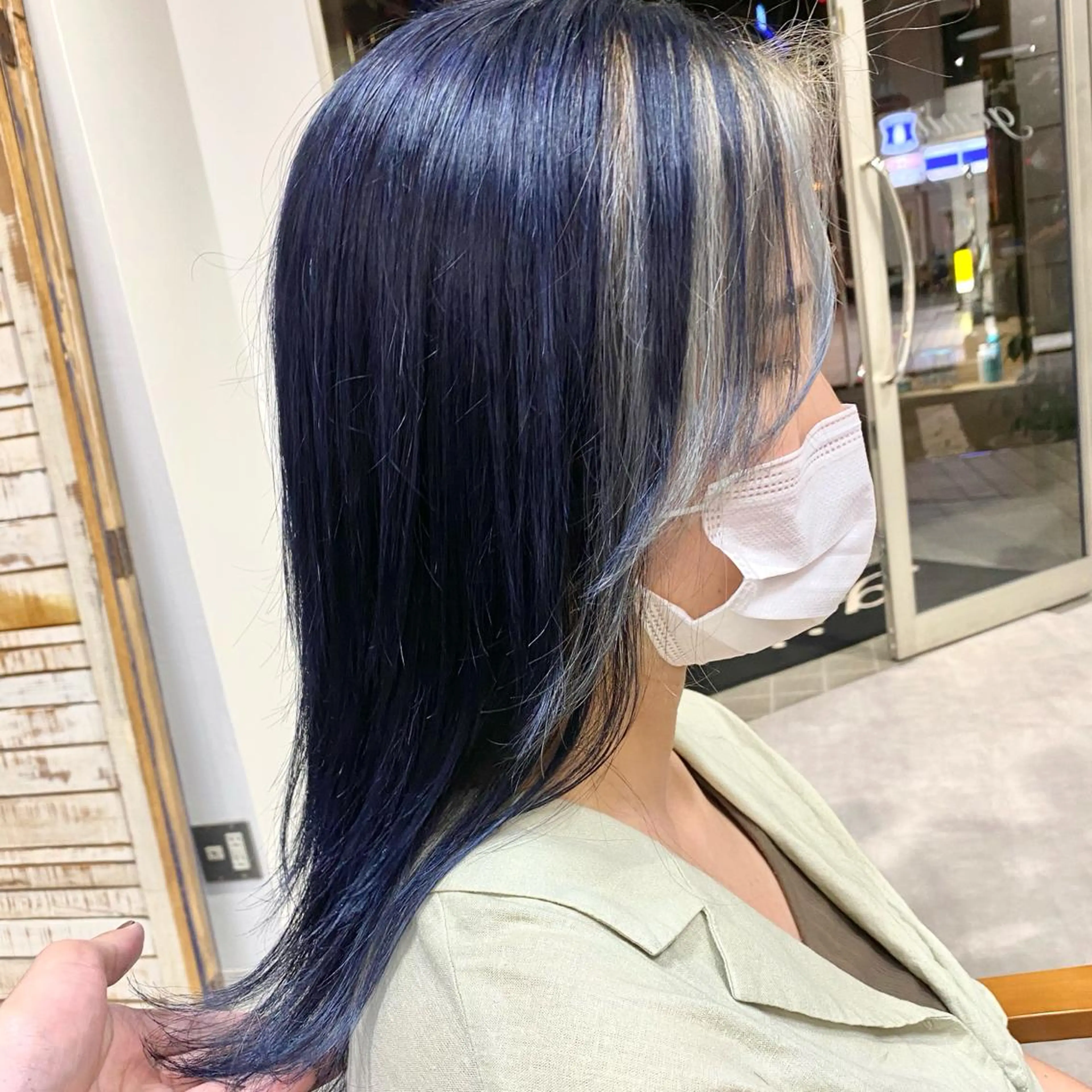 ミディアム カット ヘアカラー トリートメント SABO 草薙店【サボ】所属・⭐️ボブ&ショート 特化⭐️大輝⭐️のヘアスタイル