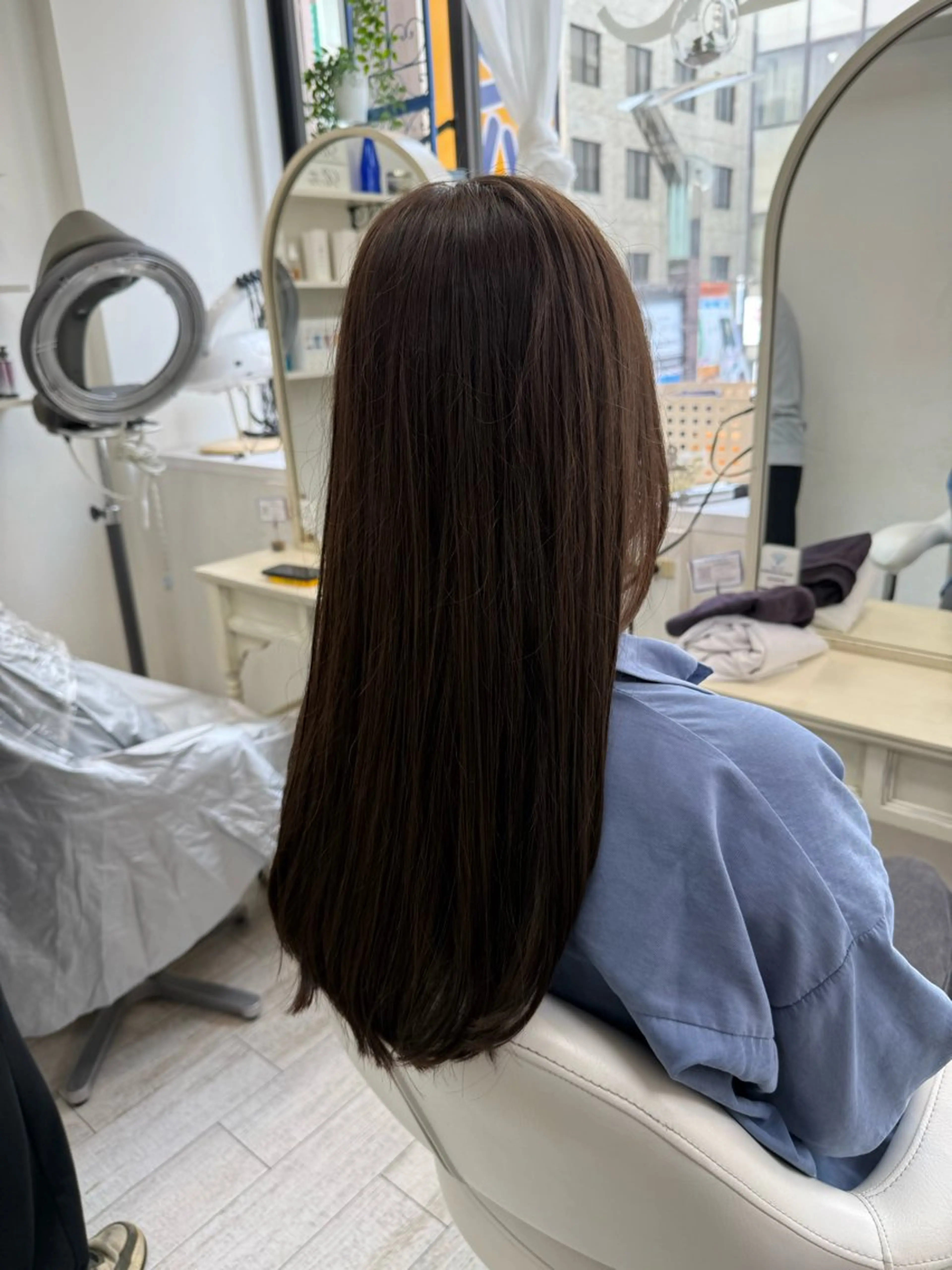 ロング 新籾 尚哉のヘアスタイル