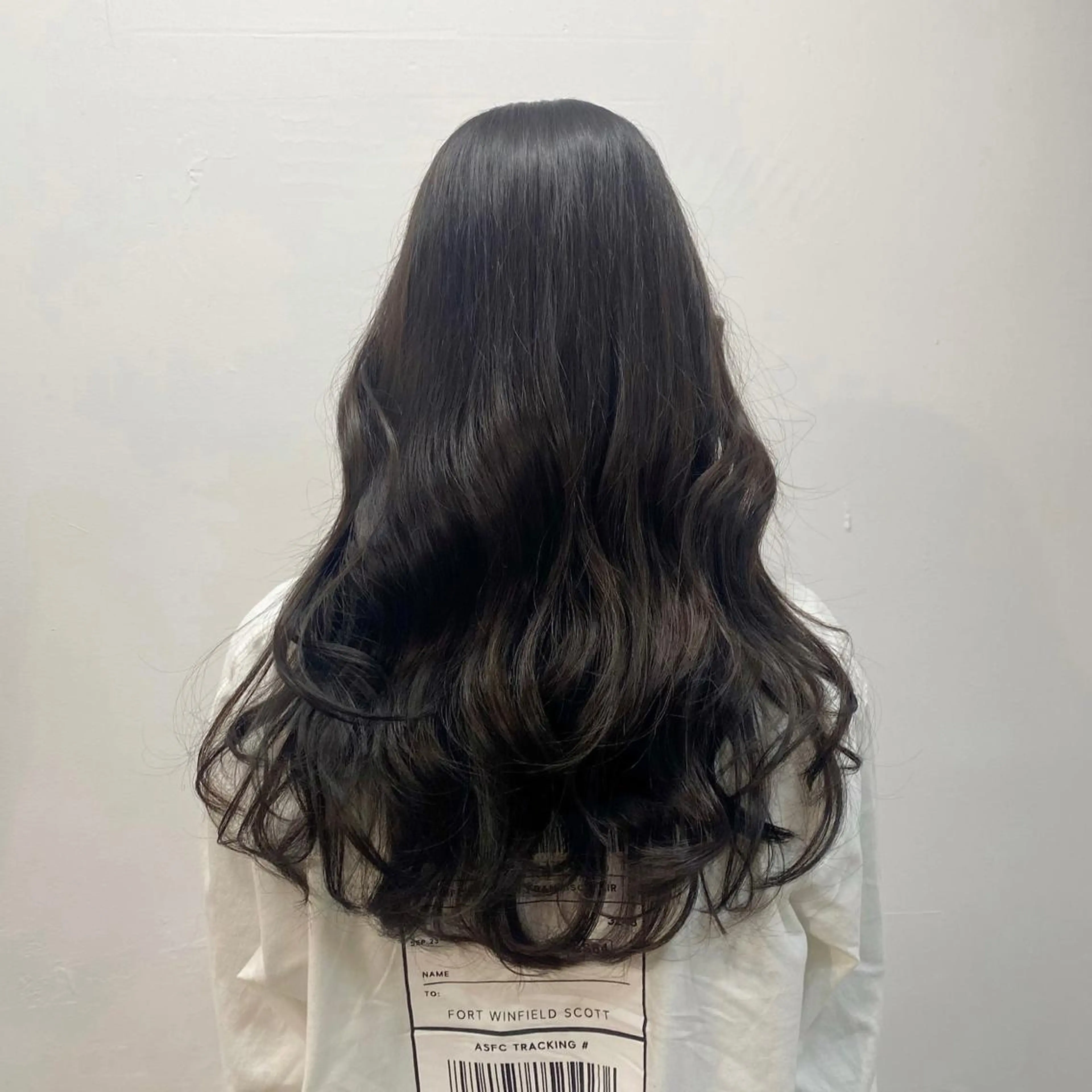 ロング ヘアアレンジ くびれヘア ヨシンモリ 韓国風ヘア くびれレイヤー レイヤーカット 韓国ヘア×髪質 改善🇰🇷シオリのヘアスタイル